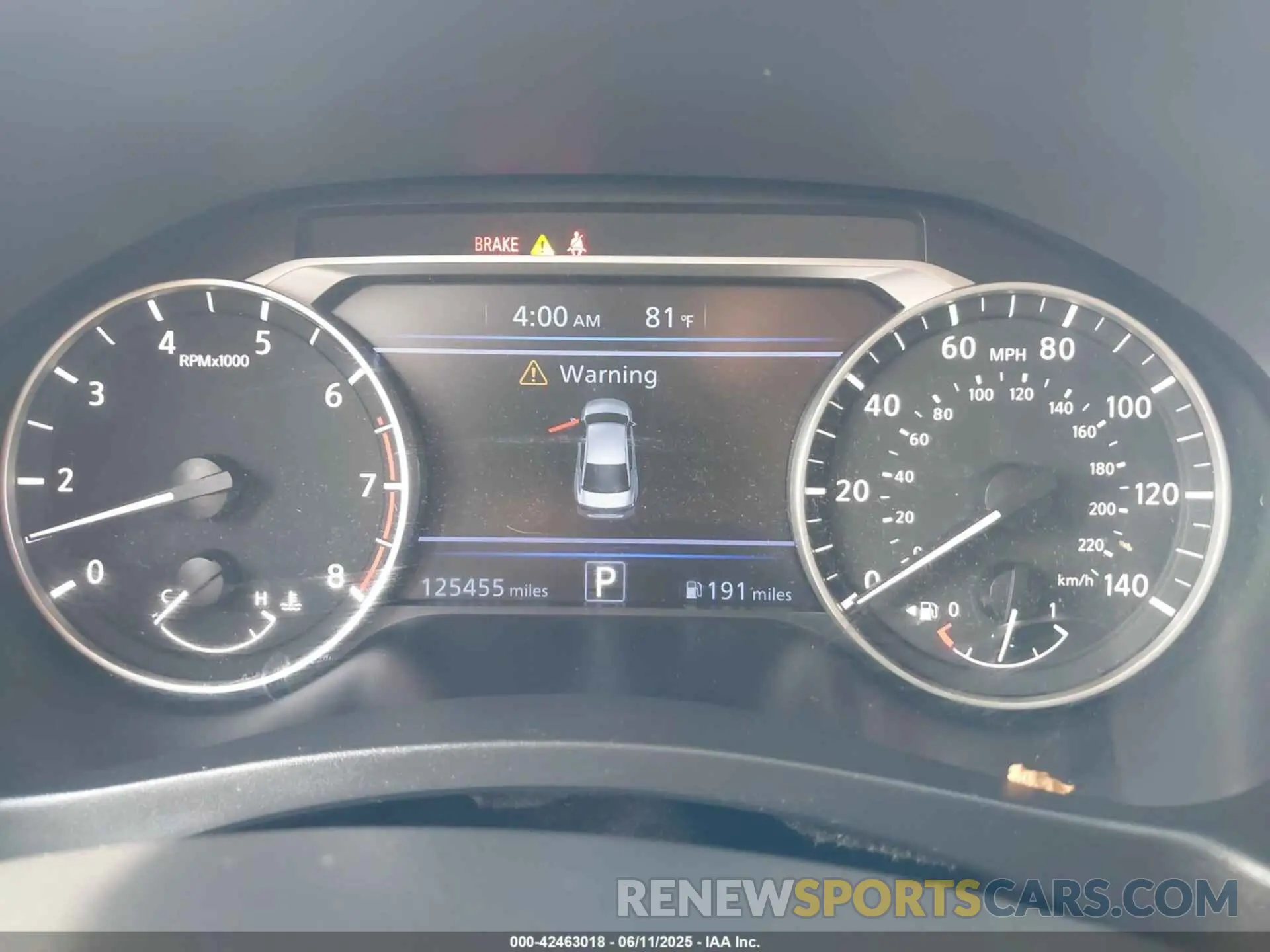 7 Photograph of a damaged car 1N4BL4CV6KC200418 NISSAN ALTIMA 2019