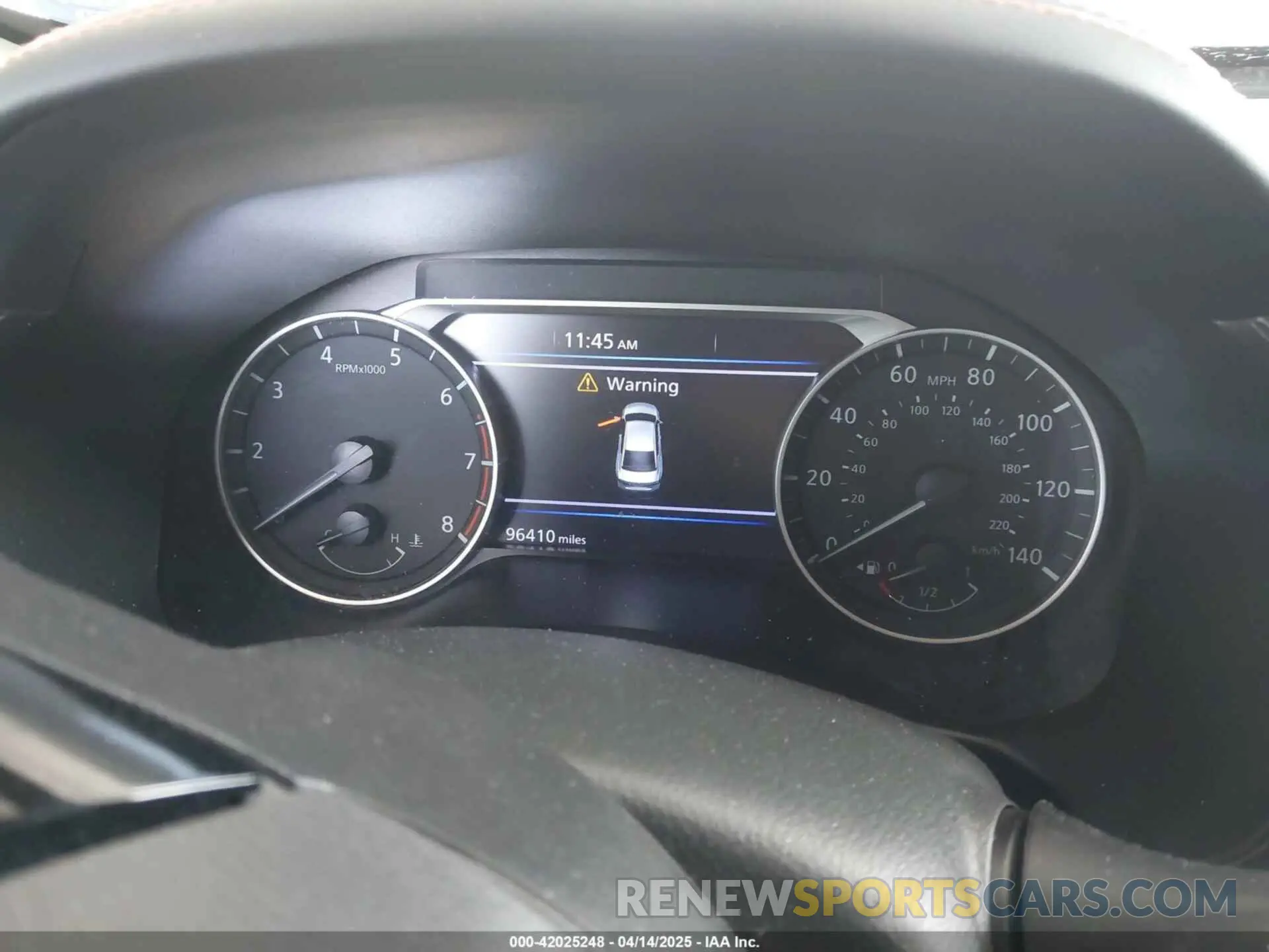 7 Photograph of a damaged car 1N4BL4CV7KN321110 NISSAN ALTIMA 2019