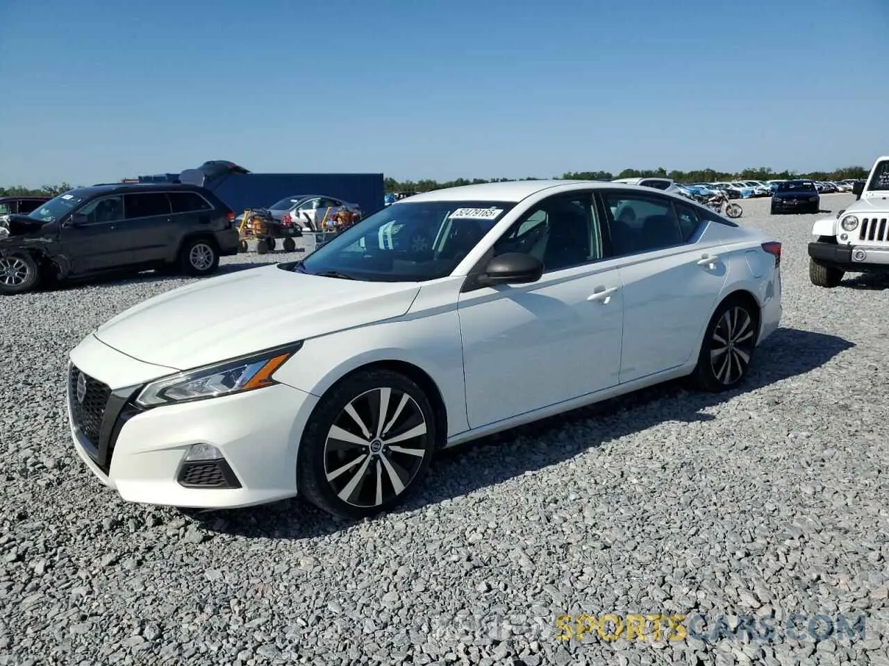 1 Photograph of a damaged car 1N4BL4CV8KC166076 NISSAN ALTIMA 2019