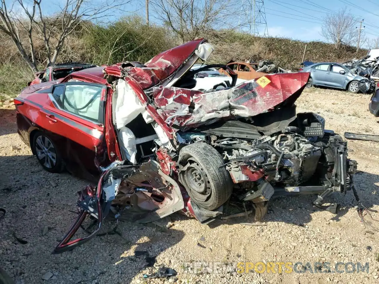 4 Photograph of a damaged car 1N4BL4CV8KC196002 NISSAN ALTIMA 2019