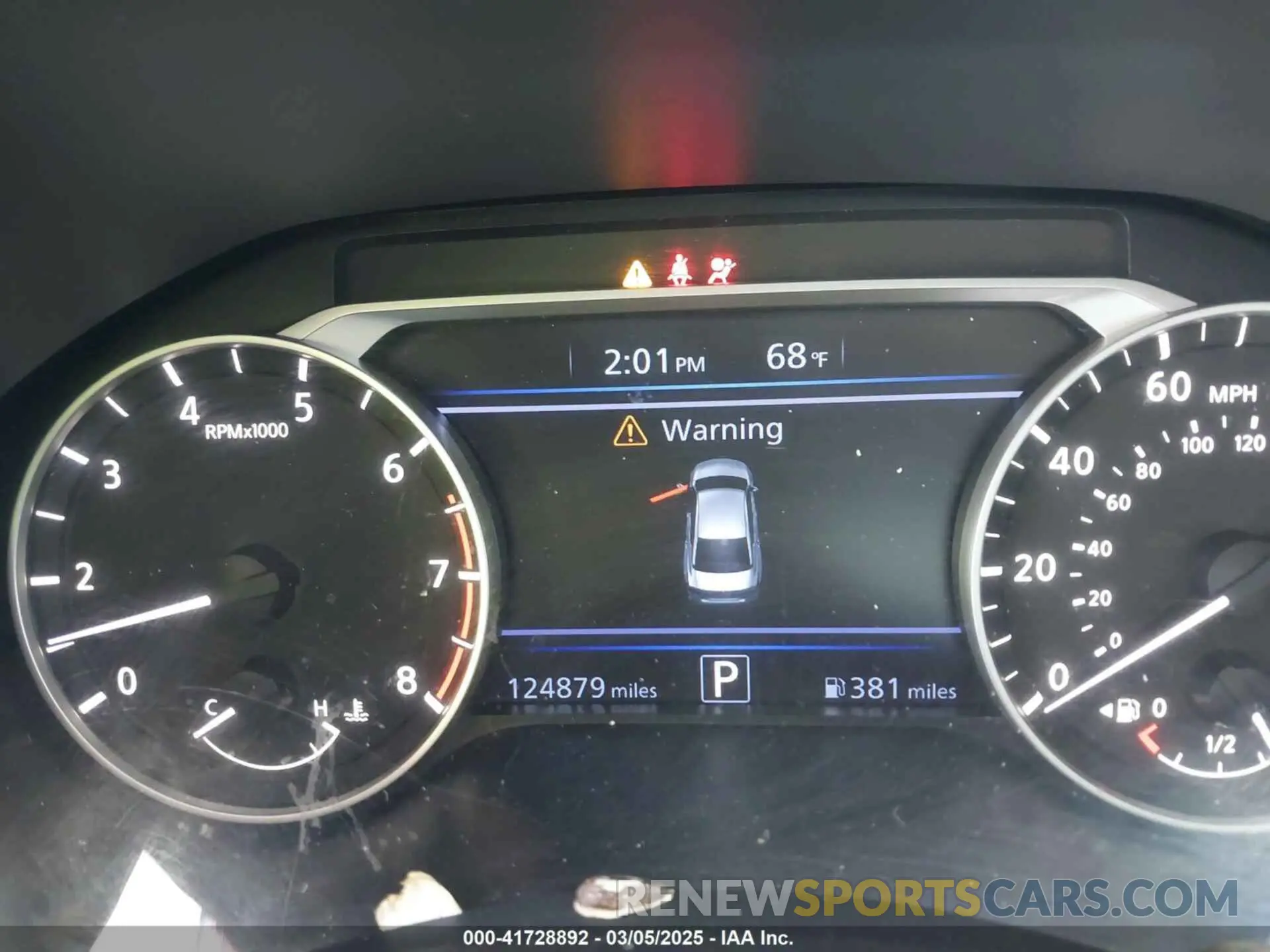 15 Photograph of a damaged car 1N4BL4CV8KC201828 NISSAN ALTIMA 2019