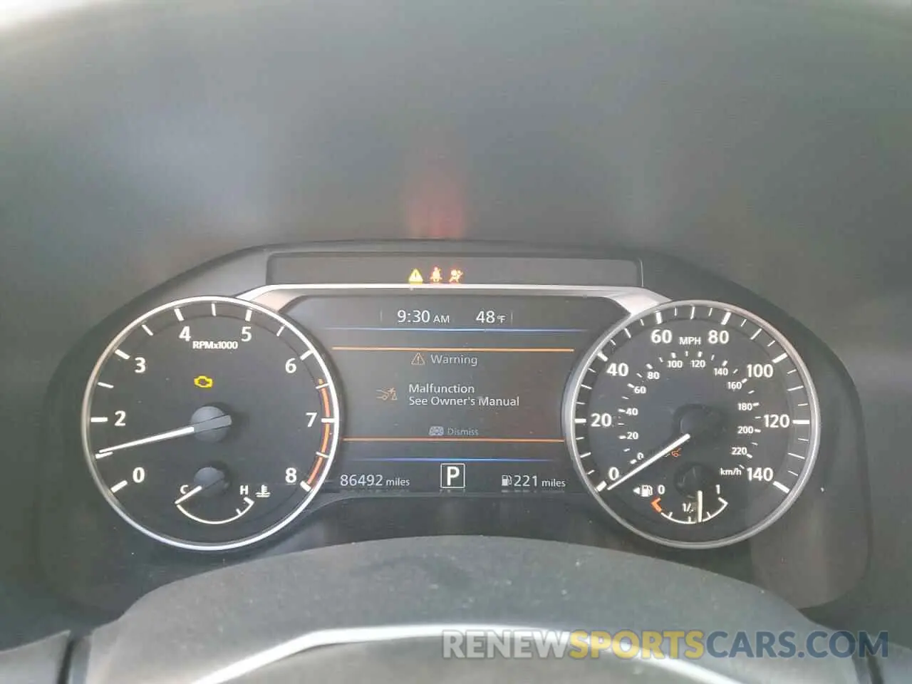 9 Photograph of a damaged car 1N4BL4CV8KC211744 NISSAN ALTIMA 2019