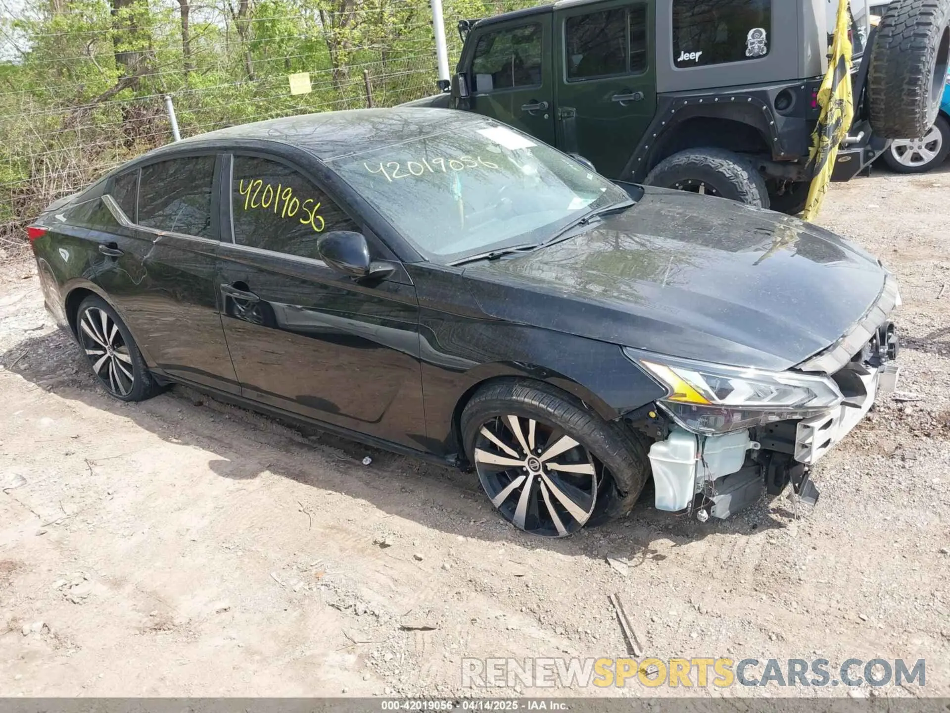 1 Photograph of a damaged car 1N4BL4CV9KC259978 NISSAN ALTIMA 2019
