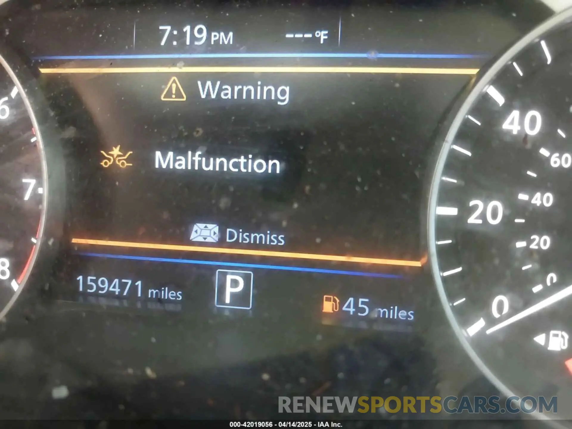 15 Photograph of a damaged car 1N4BL4CV9KC259978 NISSAN ALTIMA 2019