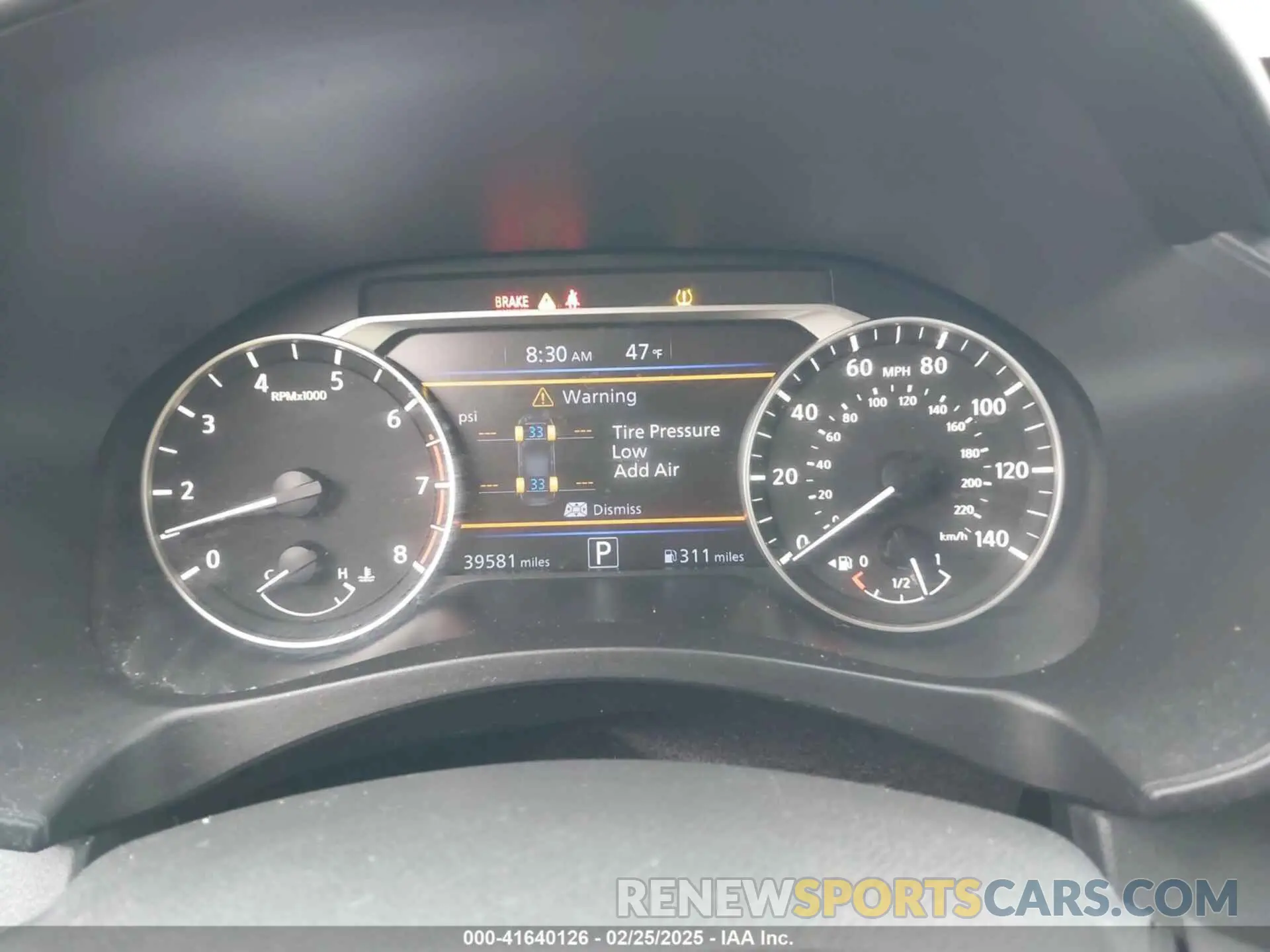 7 Photograph of a damaged car 1N4BL4CV9KN323456 NISSAN ALTIMA 2019