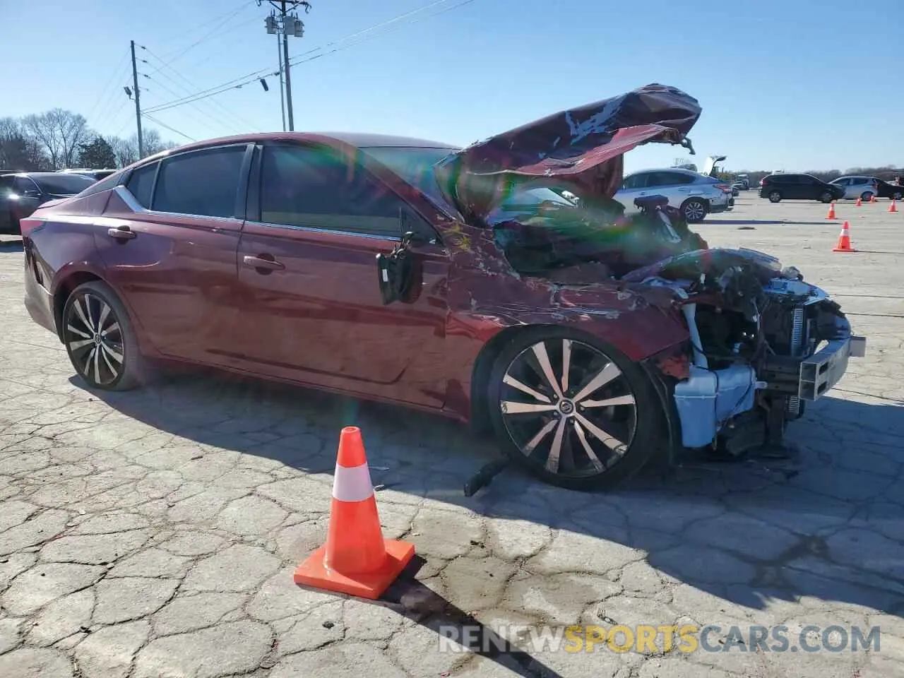 4 Photograph of a damaged car 1N4BL4CVXKC204147 NISSAN ALTIMA 2019