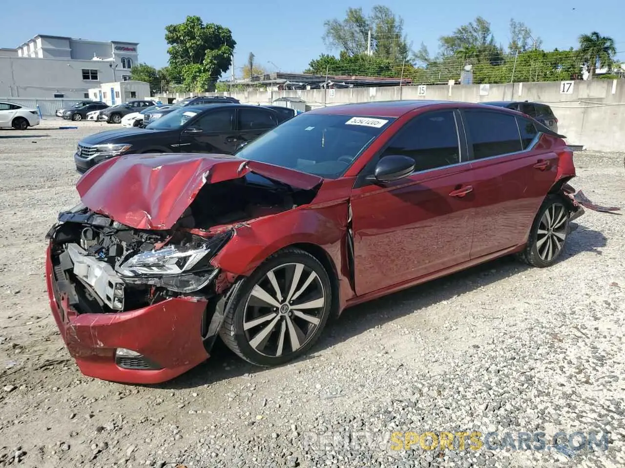 1 Photograph of a damaged car 1N4BL4CVXKN311252 NISSAN ALTIMA 2019