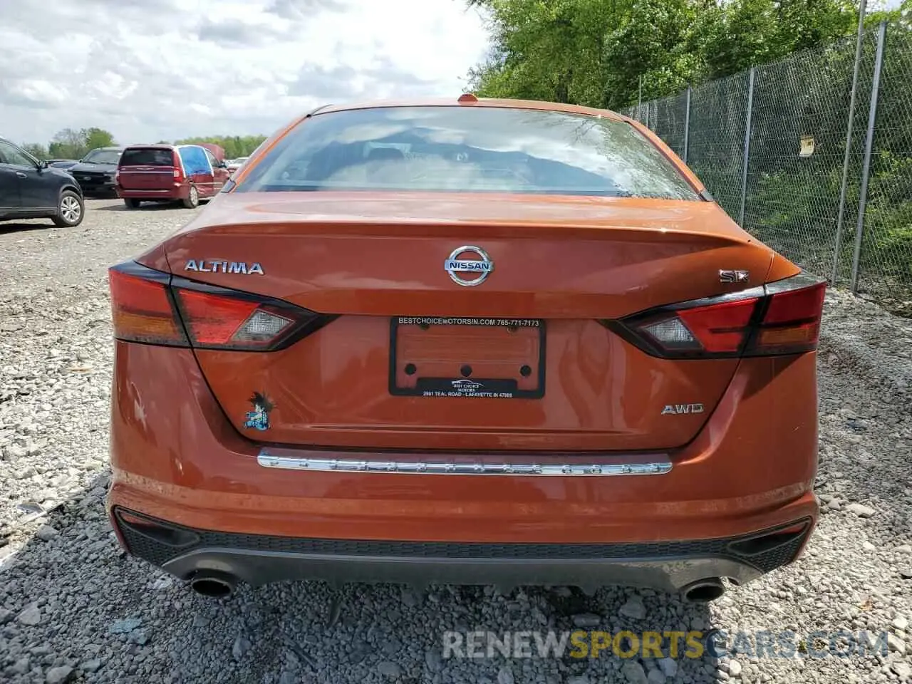 6 Photograph of a damaged car 1N4BL4CW0KC179901 NISSAN ALTIMA 2019