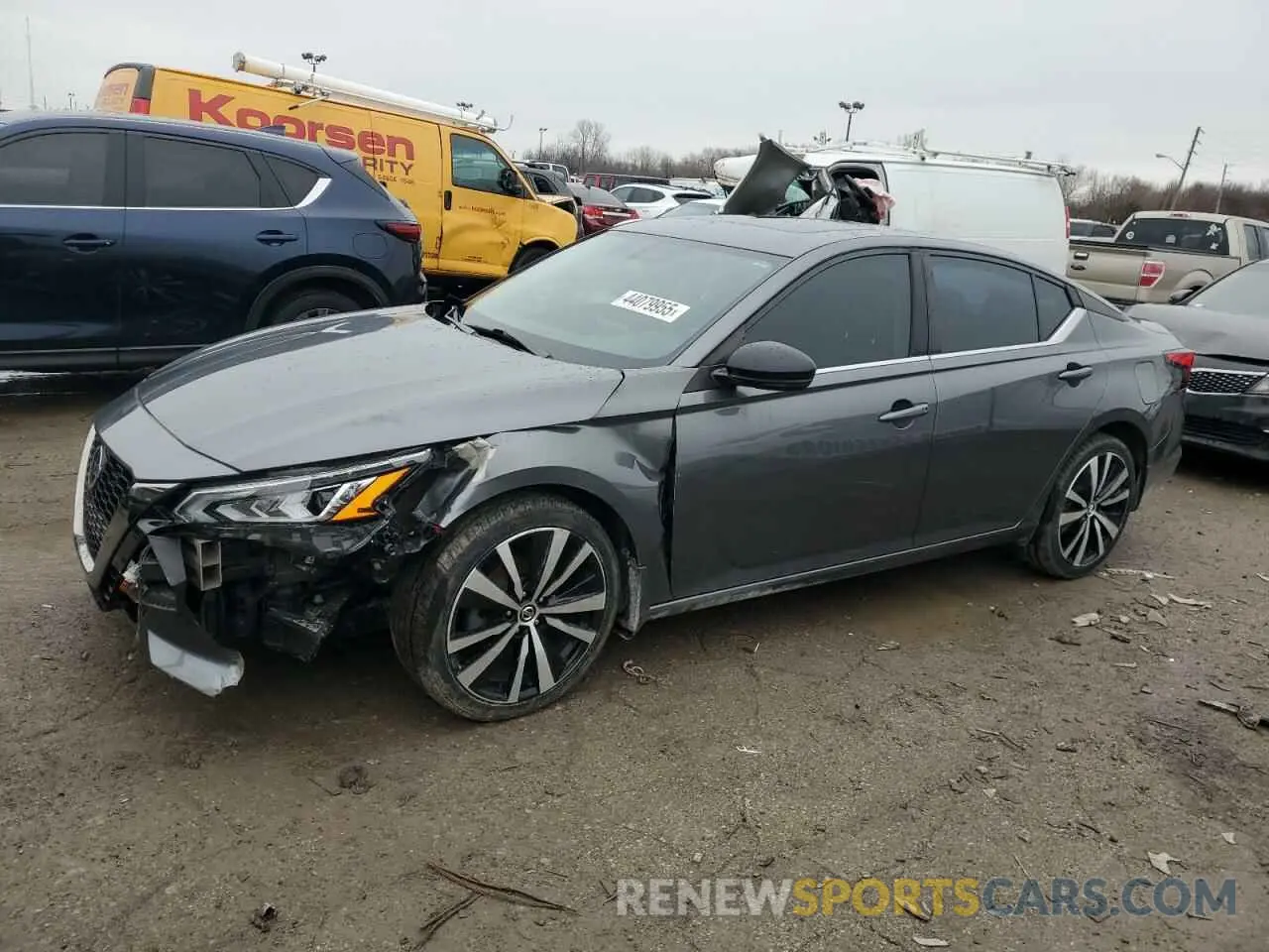 1 Photograph of a damaged car 1N4BL4CW0KN317599 NISSAN ALTIMA 2019