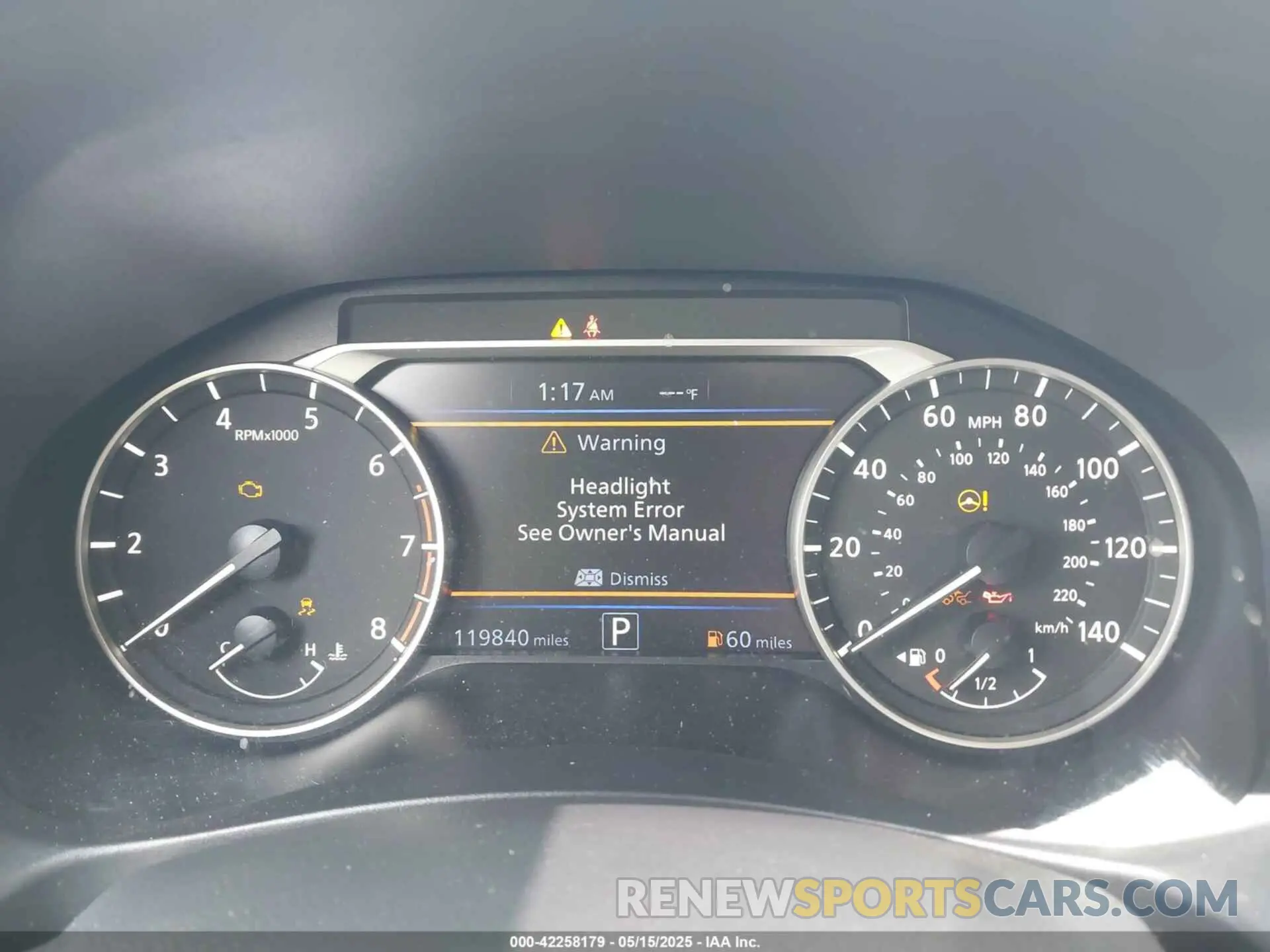 7 Photograph of a damaged car 1N4BL4CW4KC151633 NISSAN ALTIMA 2019