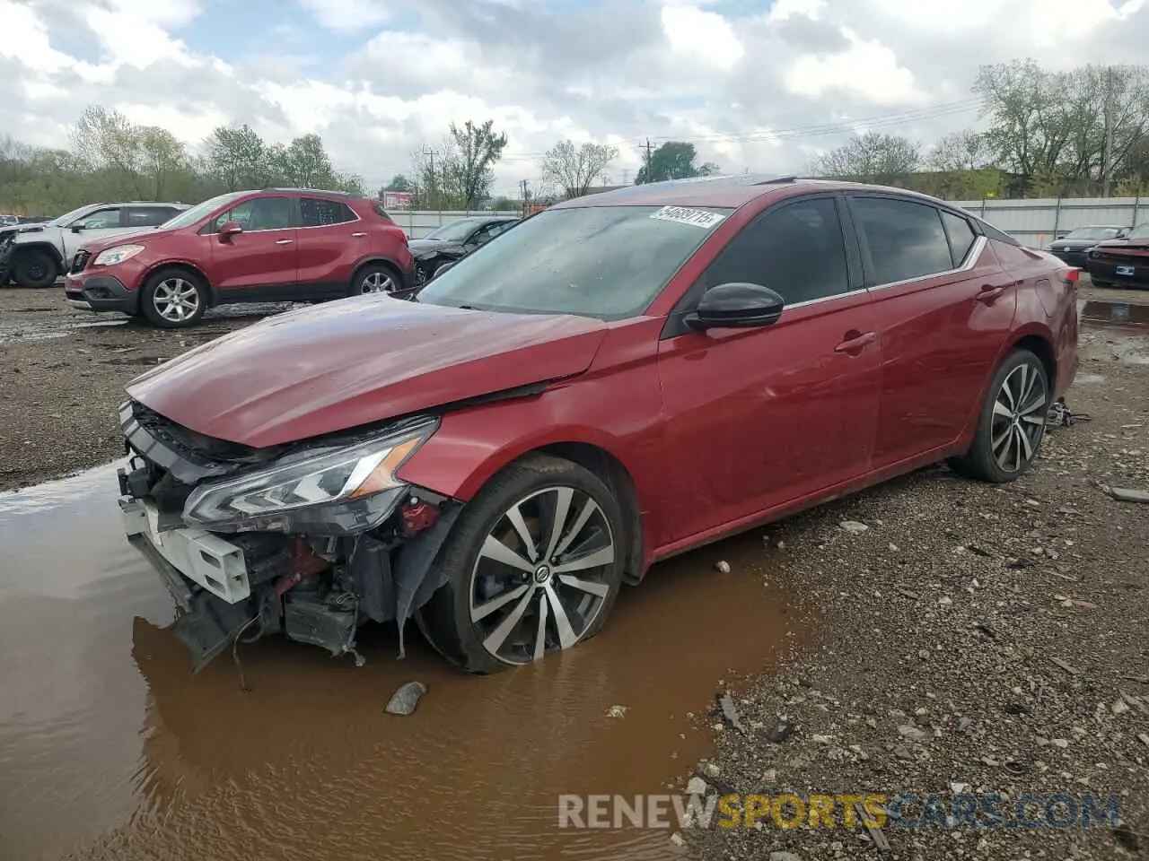 1 Photograph of a damaged car 1N4BL4CW5KC202332 NISSAN ALTIMA 2019