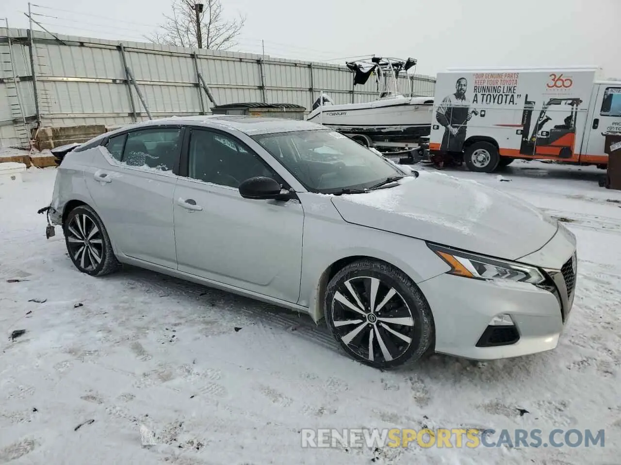 4 Photograph of a damaged car 1N4BL4CW5KN322779 NISSAN ALTIMA 2019