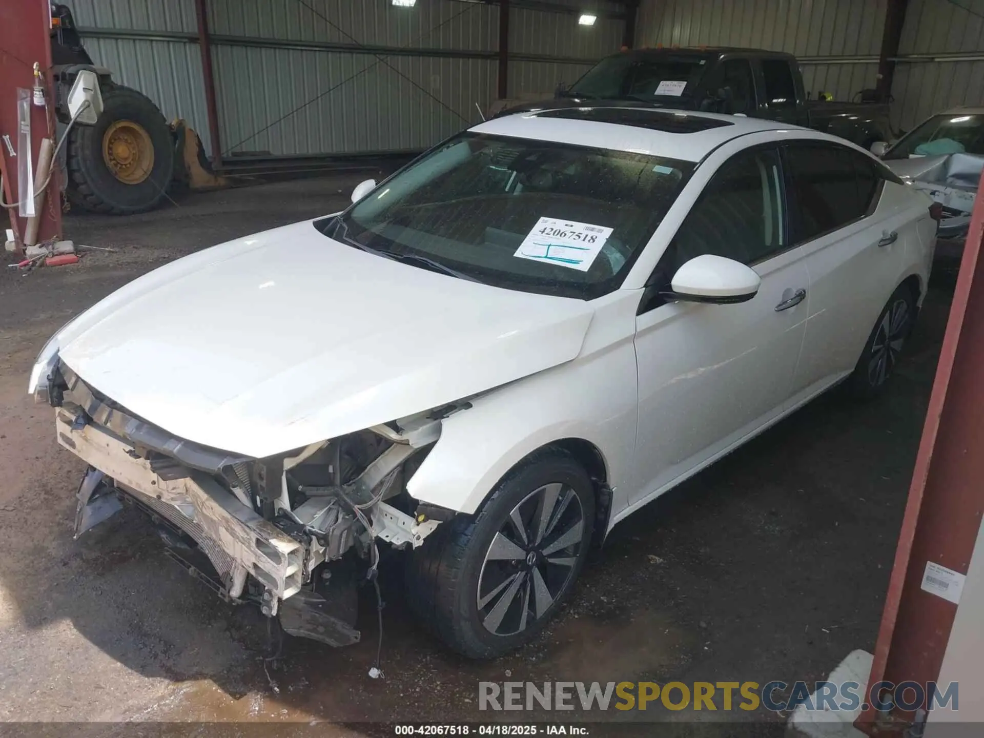 2 Photograph of a damaged car 1N4BL4DV0KC146645 NISSAN ALTIMA 2019