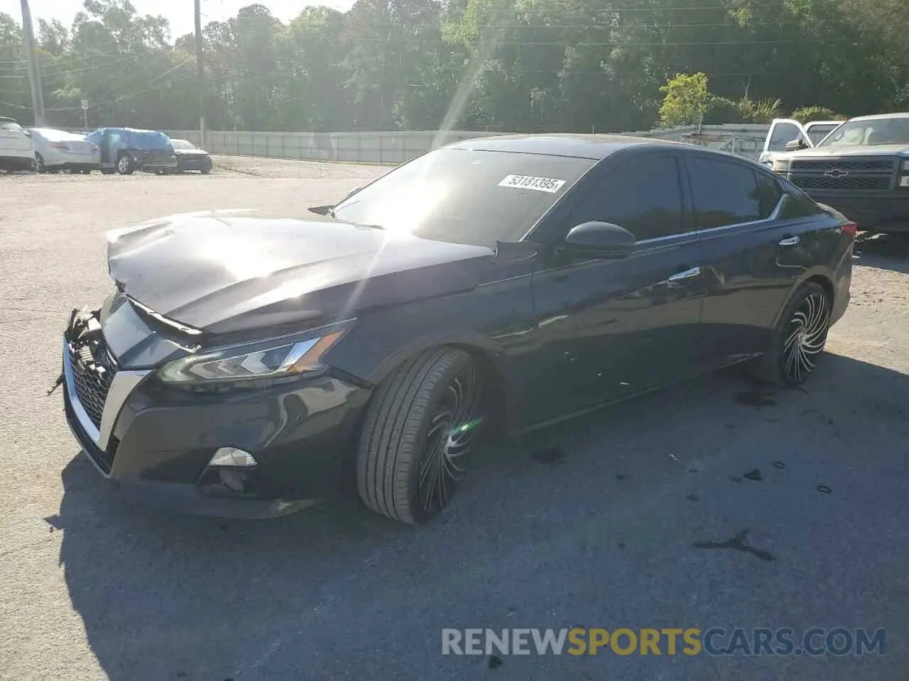 1 Photograph of a damaged car 1N4BL4DV1KC111502 NISSAN ALTIMA 2019
