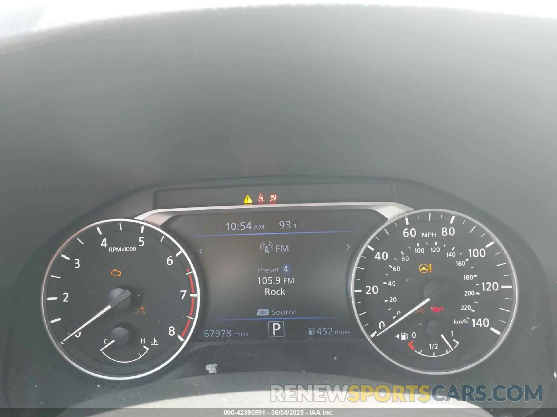 7 Photograph of a damaged car 1N4BL4DV1KC170873 NISSAN ALTIMA 2019