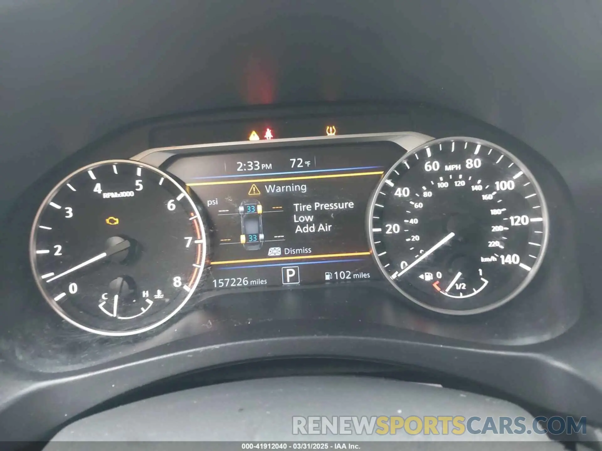 7 Photograph of a damaged car 1N4BL4DV2KC107748 NISSAN ALTIMA 2019