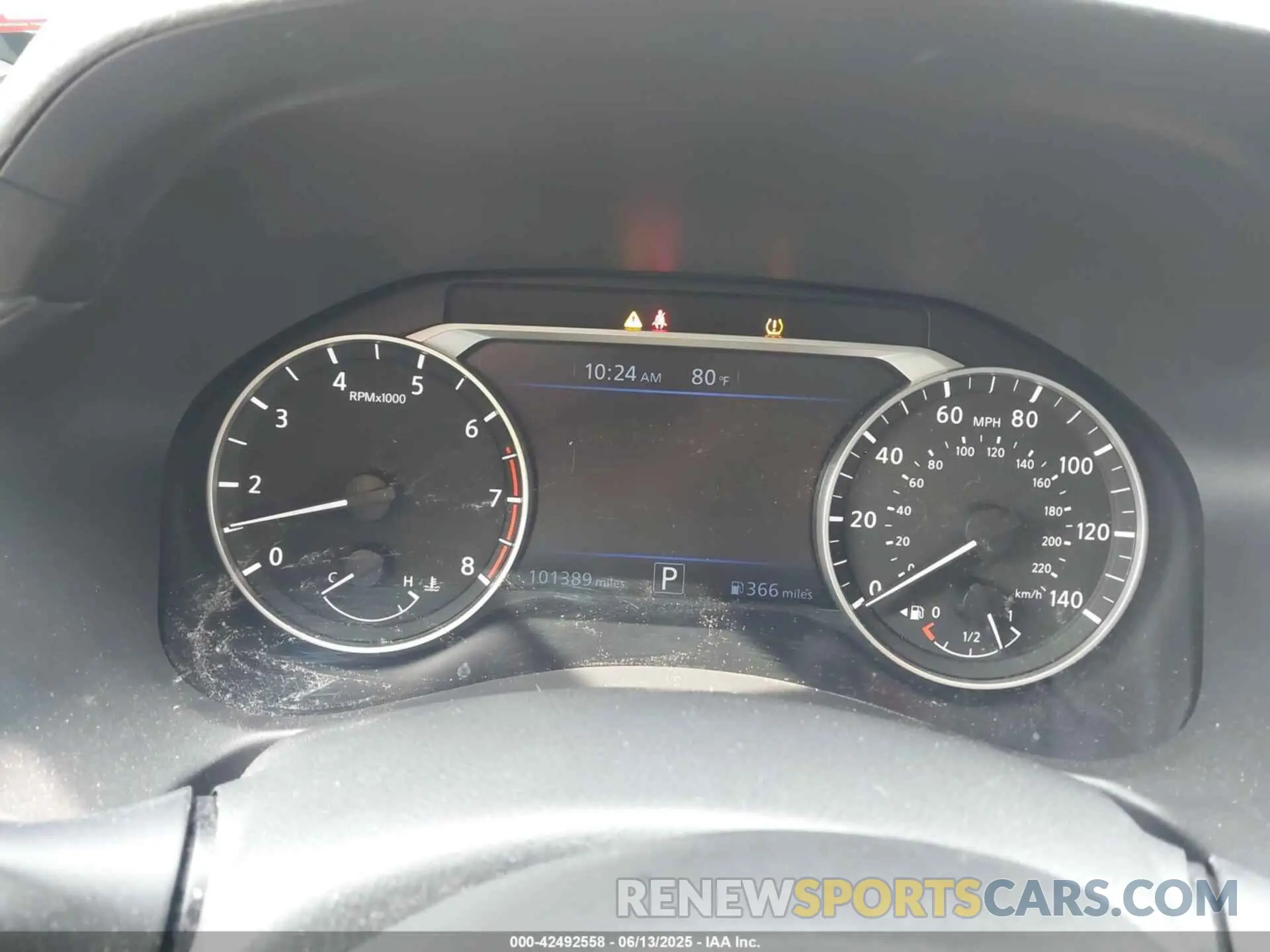 7 Photograph of a damaged car 1N4BL4DV2KC126204 NISSAN ALTIMA 2019