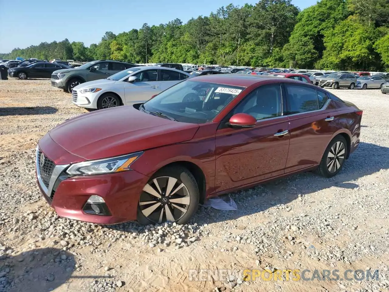 1 Photograph of a damaged car 1N4BL4DV4KC115320 NISSAN ALTIMA 2019