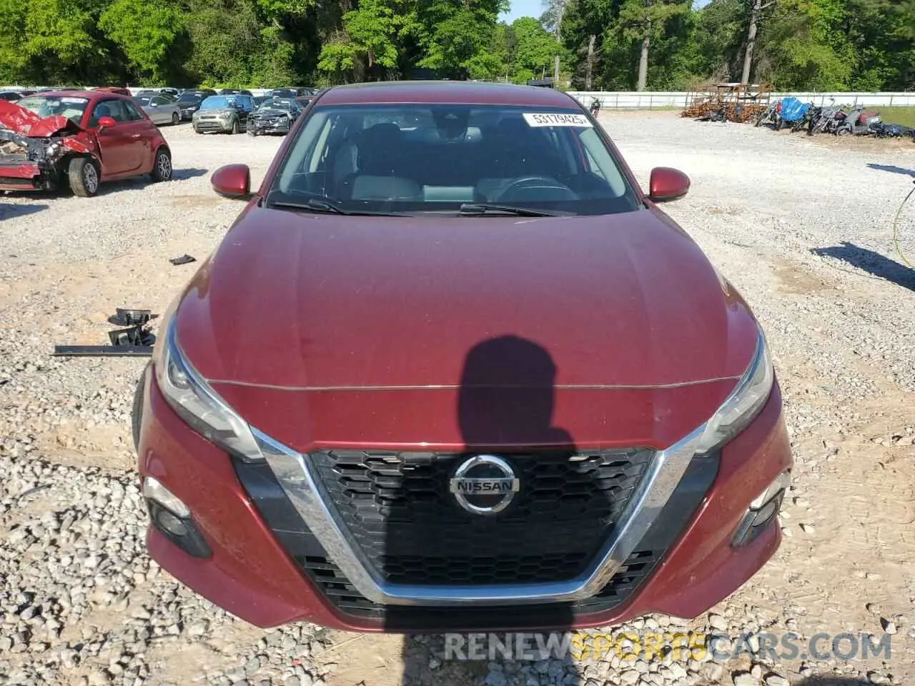 5 Photograph of a damaged car 1N4BL4DV4KC115320 NISSAN ALTIMA 2019