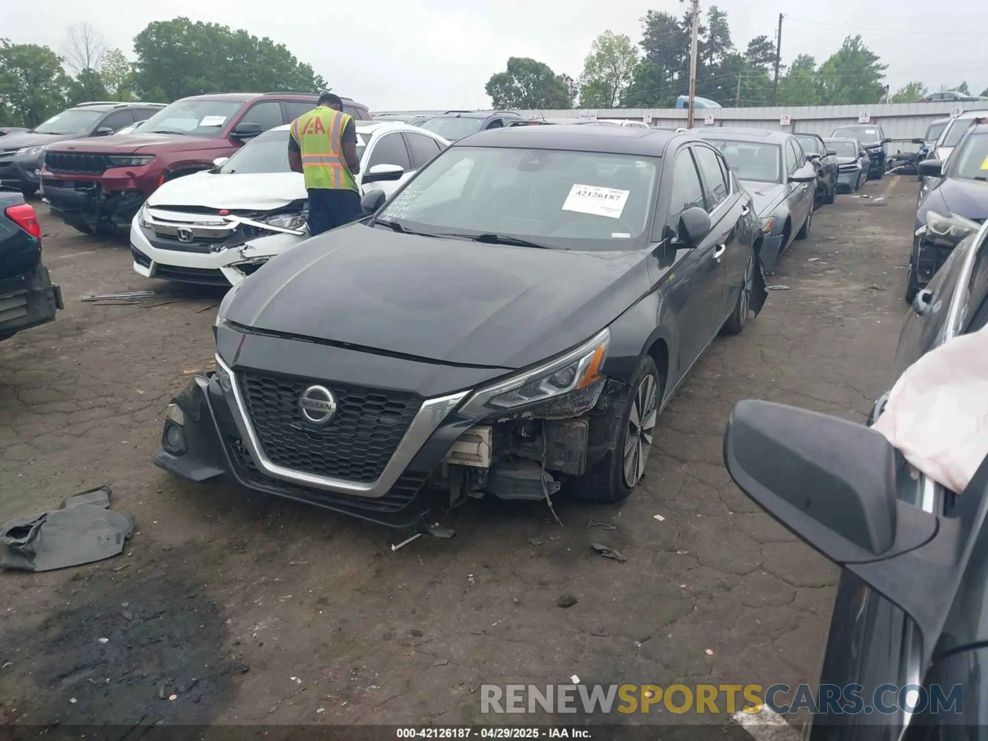 2 Photograph of a damaged car 1N4BL4DV4KC122929 NISSAN ALTIMA 2019