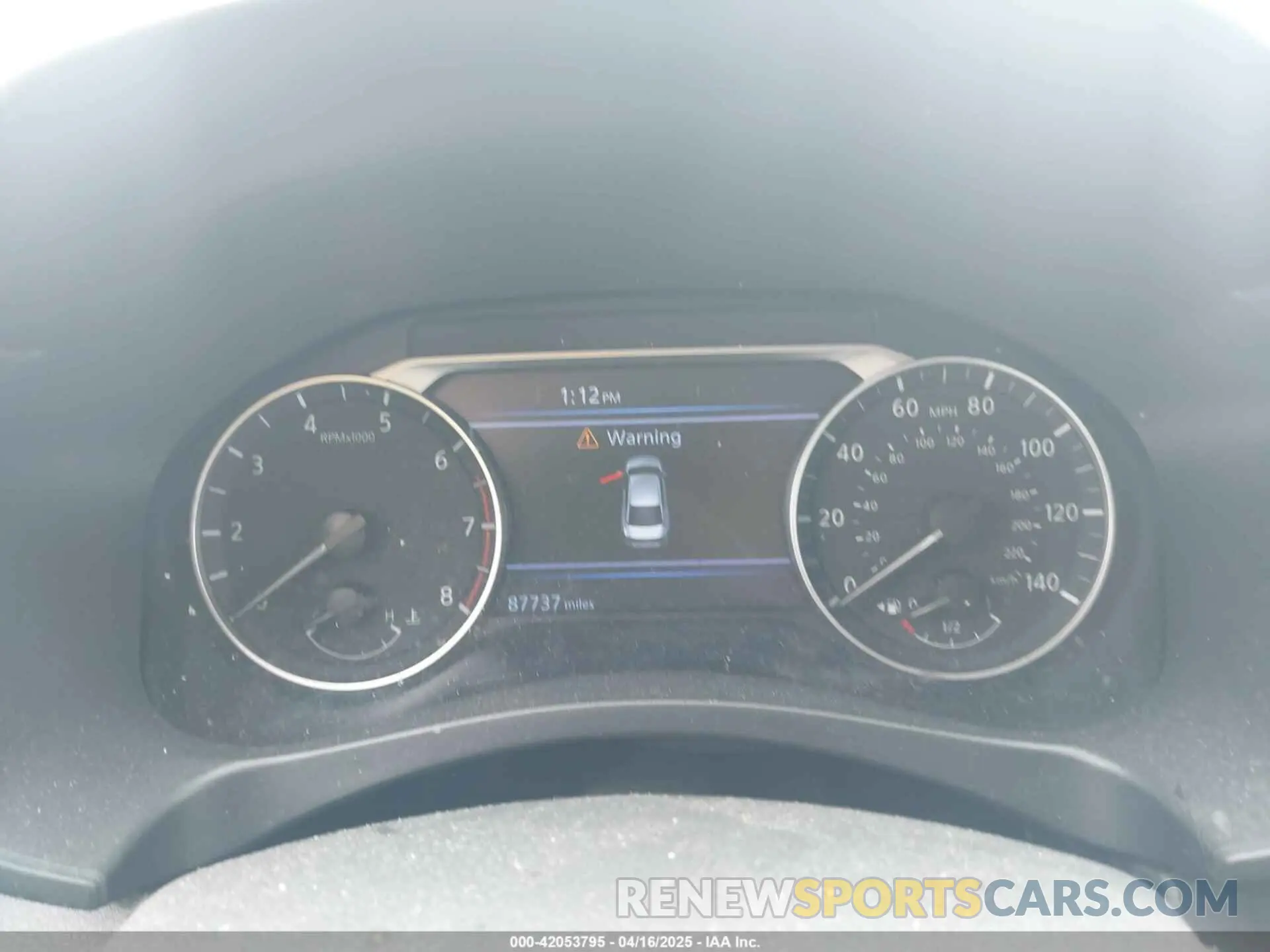 7 Photograph of a damaged car 1N4BL4DV5KC117058 NISSAN ALTIMA 2019
