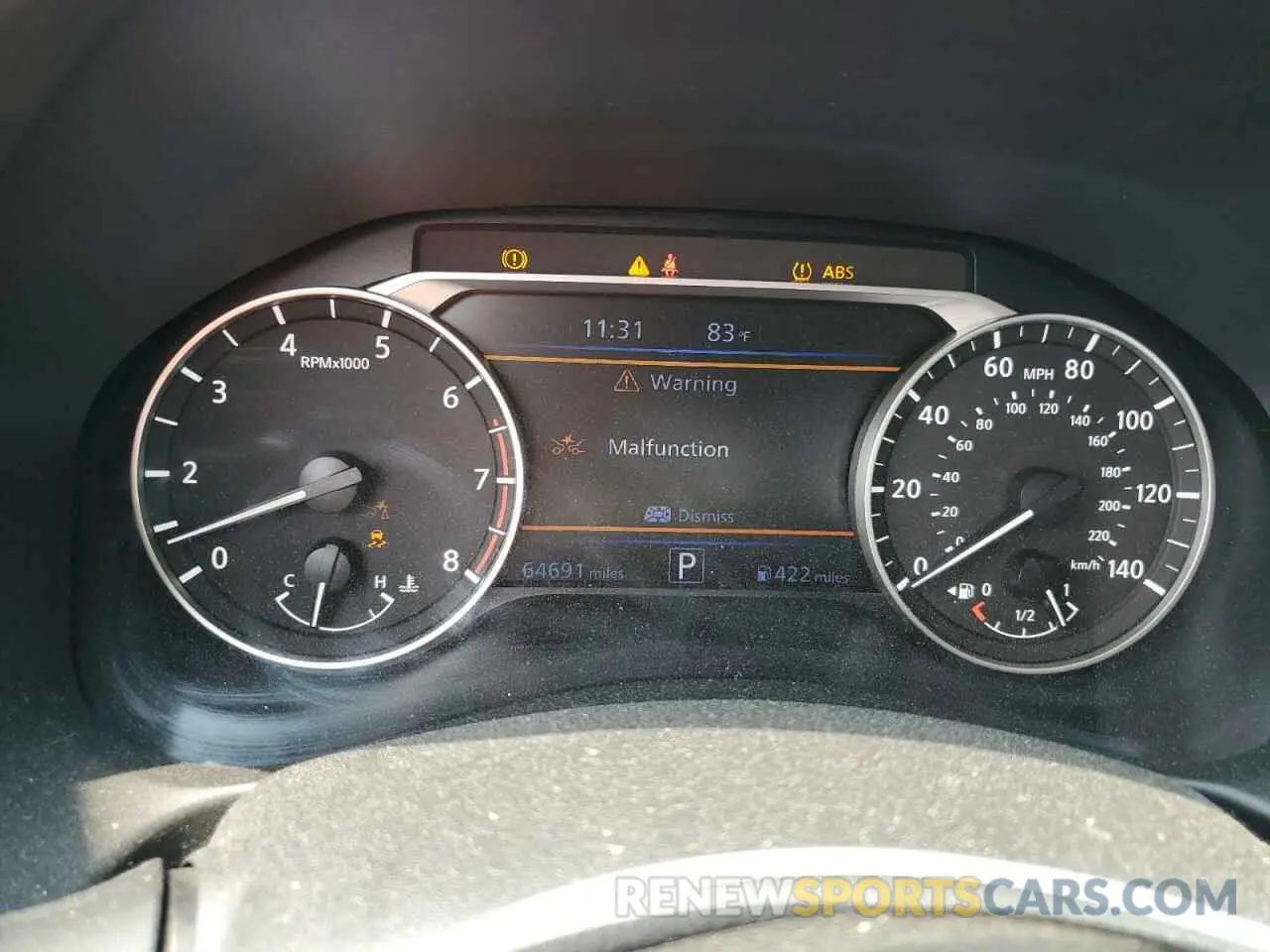 9 Photograph of a damaged car 1N4BL4DV5KC125144 NISSAN ALTIMA 2019