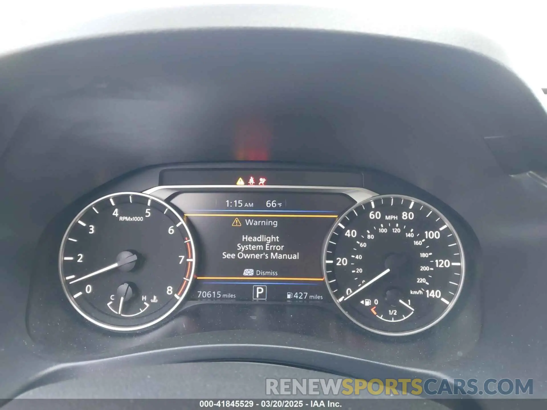 7 Photograph of a damaged car 1N4BL4DV5KC171640 NISSAN ALTIMA 2019