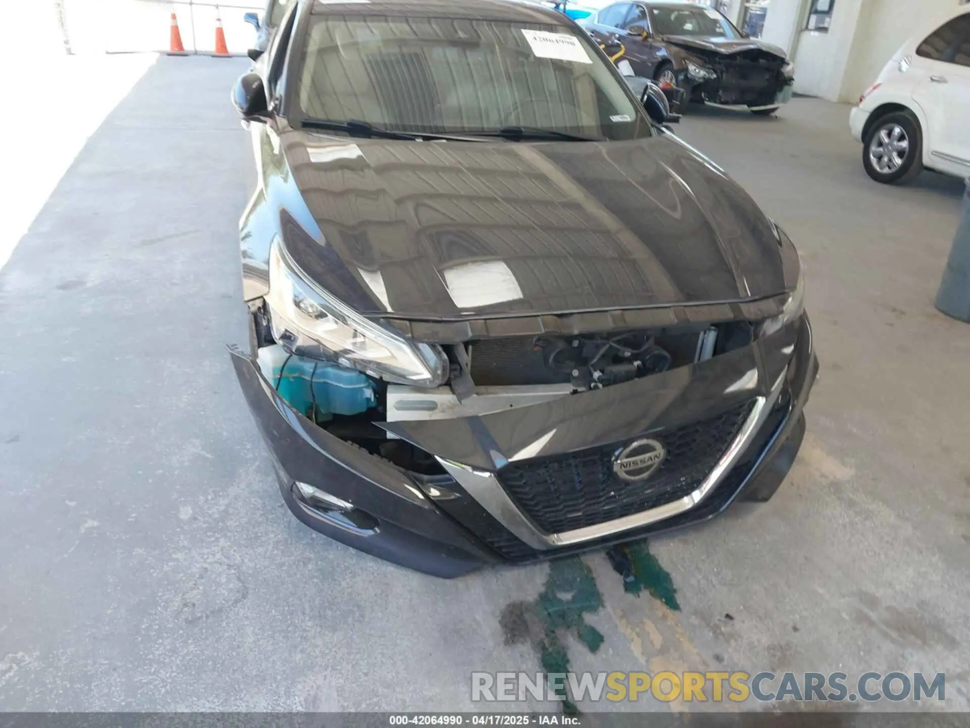 6 Photograph of a damaged car 1N4BL4DV6KC117294 NISSAN ALTIMA 2019