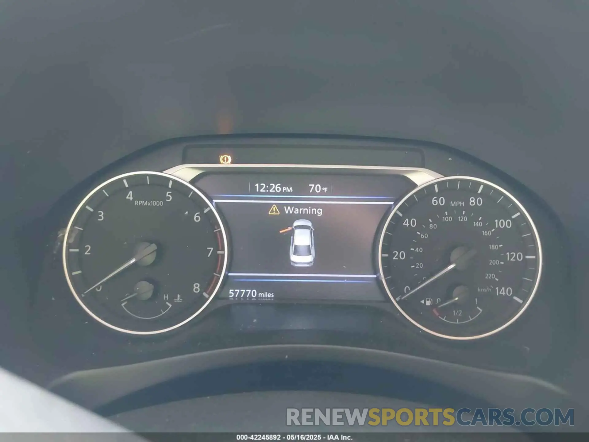 7 Photograph of a damaged car 1N4BL4DV6KC143166 NISSAN ALTIMA 2019