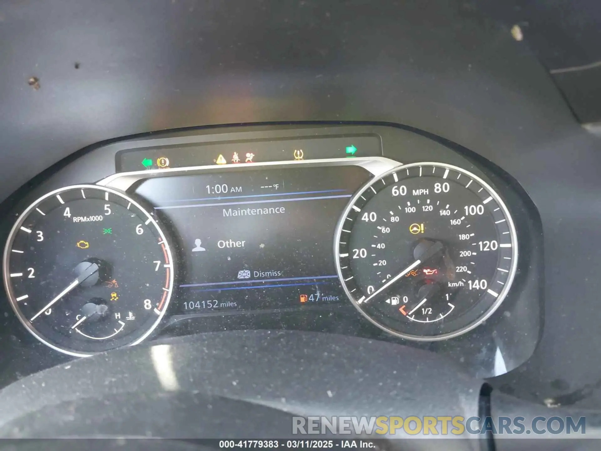 7 Photograph of a damaged car 1N4BL4DV7KC140549 NISSAN ALTIMA 2019