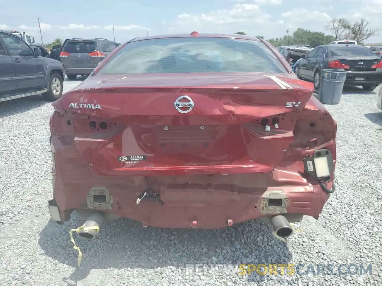 6 Photograph of a damaged car 1N4BL4DV7KC146500 NISSAN ALTIMA 2019