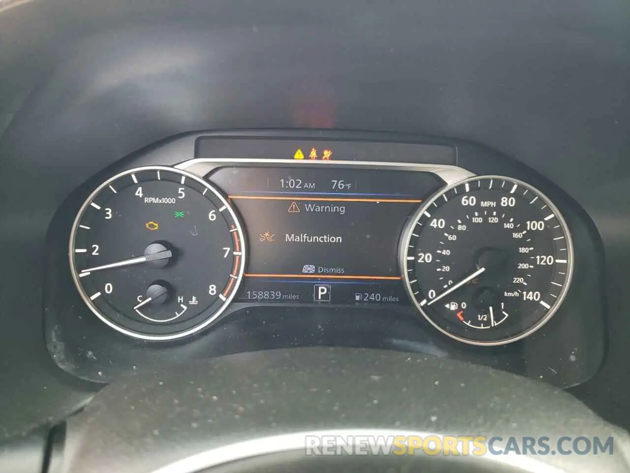 9 Photograph of a damaged car 1N4BL4DV7KC154760 NISSAN ALTIMA 2019