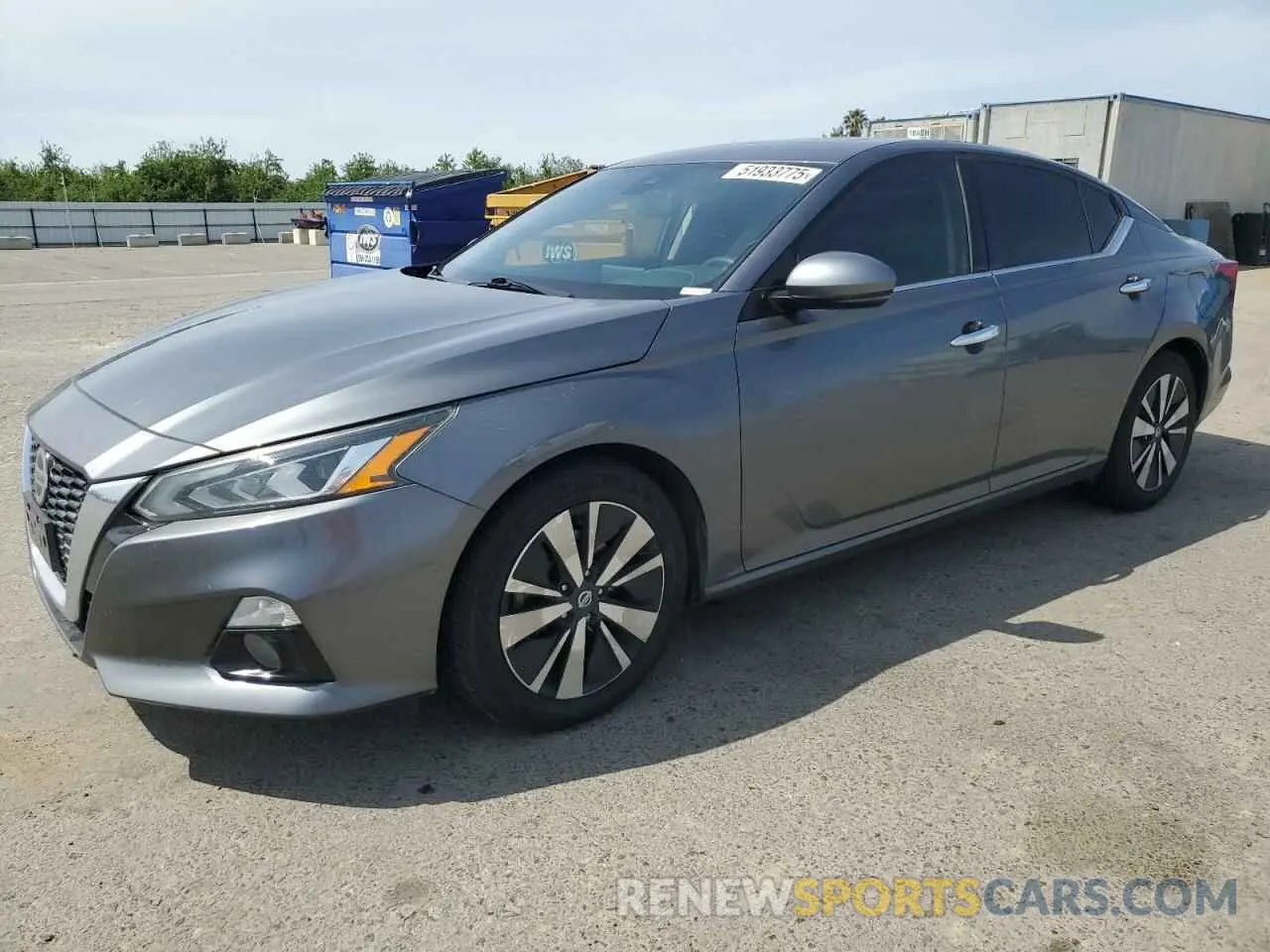 1 Photograph of a damaged car 1N4BL4DV7KC168108 NISSAN ALTIMA 2019