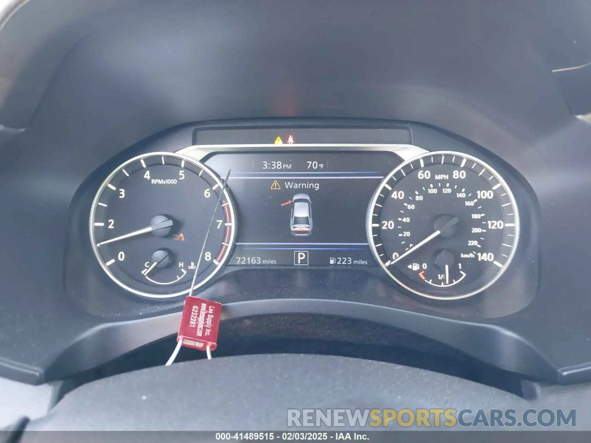 16 Photograph of a damaged car 1N4BL4DV8KC132878 NISSAN ALTIMA 2019