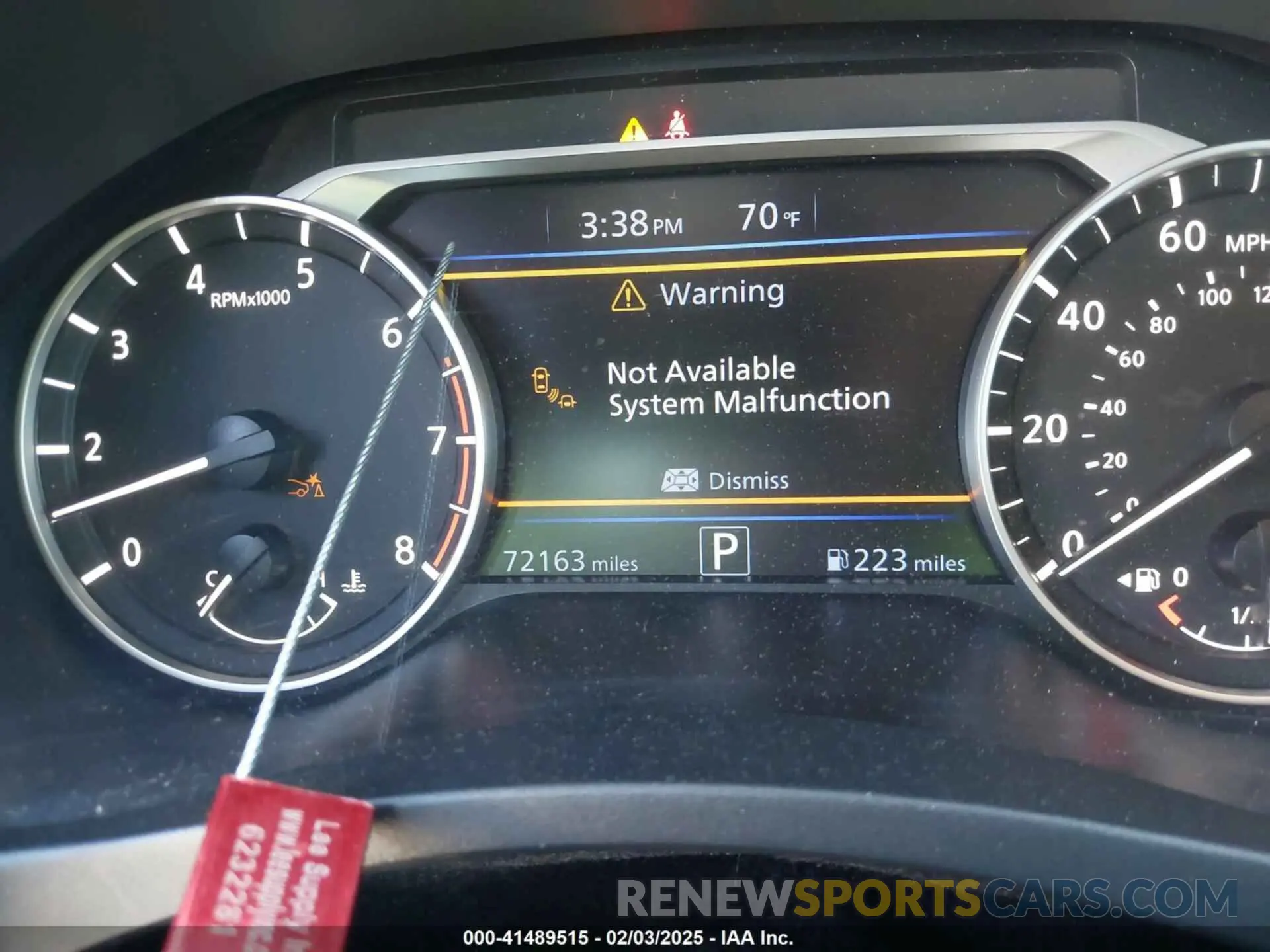 7 Photograph of a damaged car 1N4BL4DV8KC132878 NISSAN ALTIMA 2019