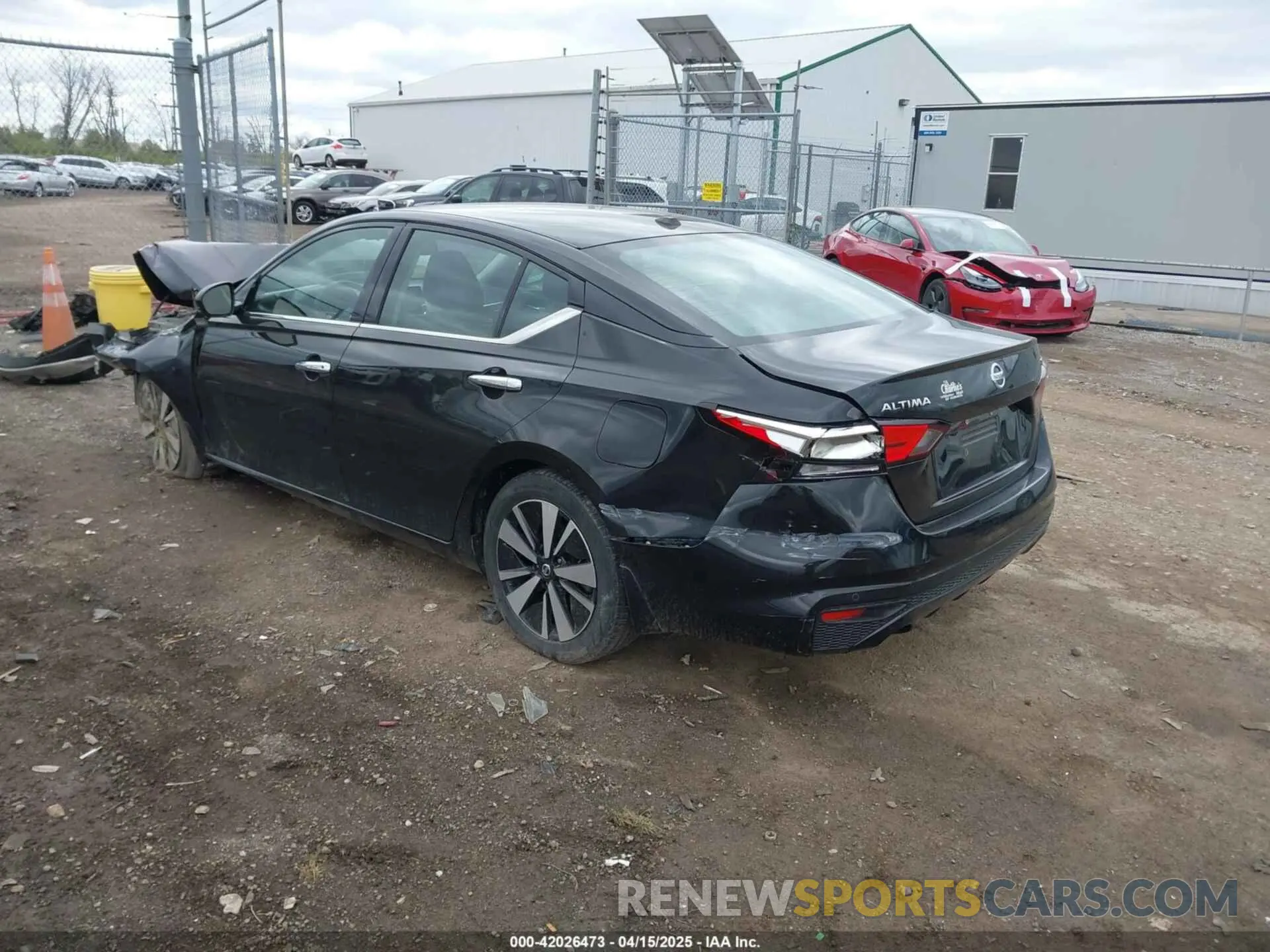3 Photograph of a damaged car 1N4BL4DV8KC165542 NISSAN ALTIMA 2019