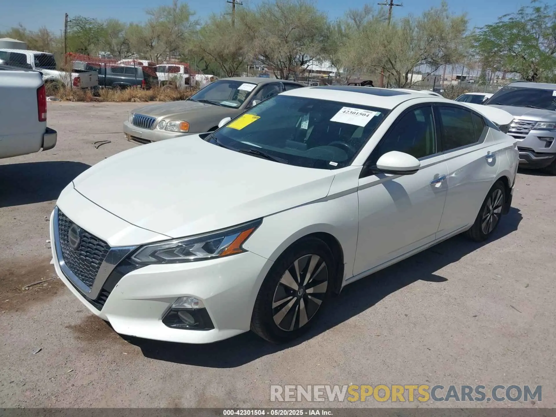2 Photograph of a damaged car 1N4BL4DV9KC116365 NISSAN ALTIMA 2019