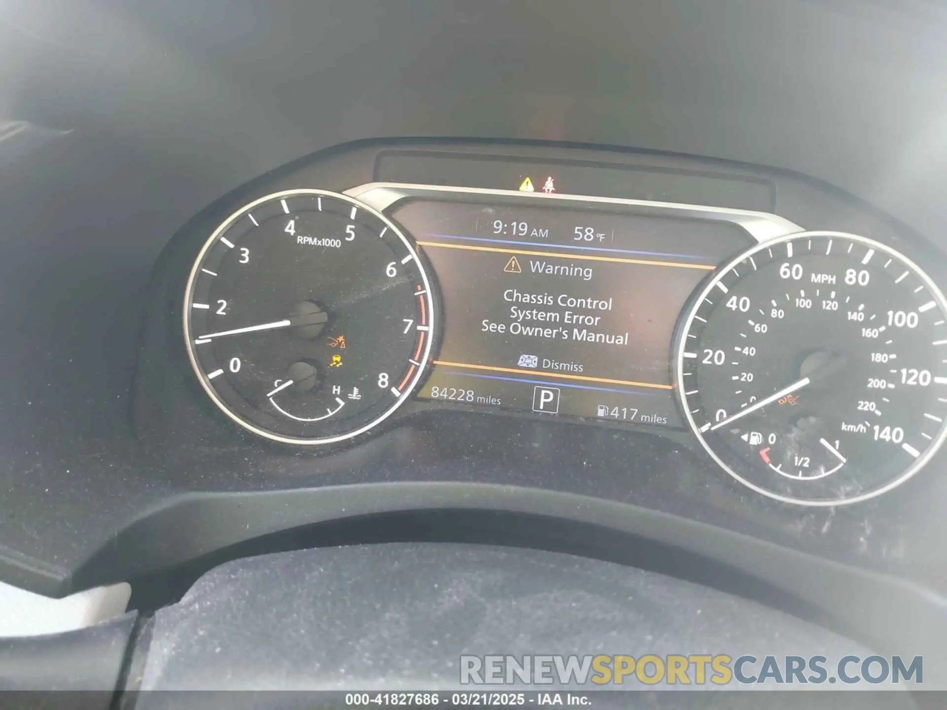 7 Photograph of a damaged car 1N4BL4DV9KC117080 NISSAN ALTIMA 2019