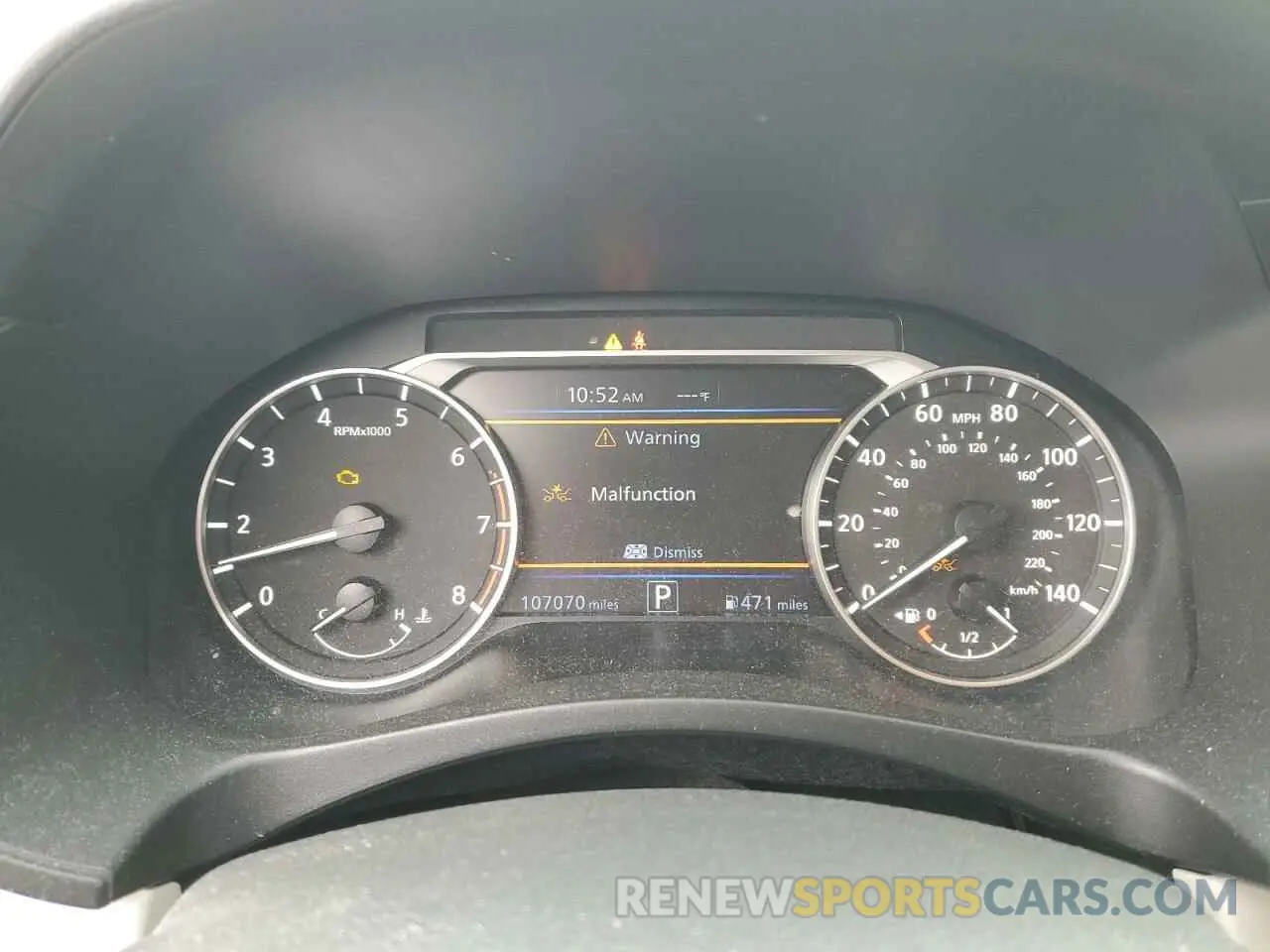 9 Photograph of a damaged car 1N4BL4DV9KC135949 NISSAN ALTIMA 2019
