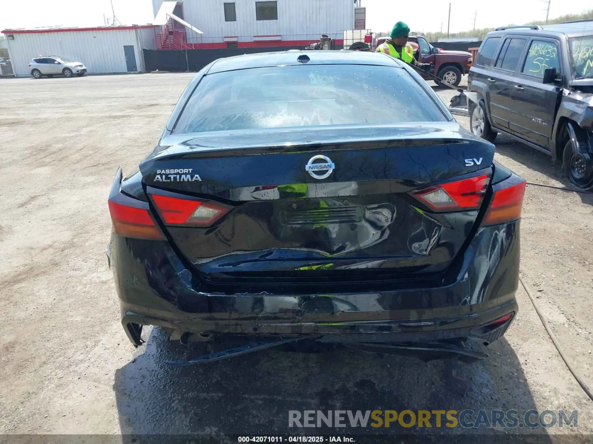 16 Photograph of a damaged car 1N4BL4DV9KC148460 NISSAN ALTIMA 2019