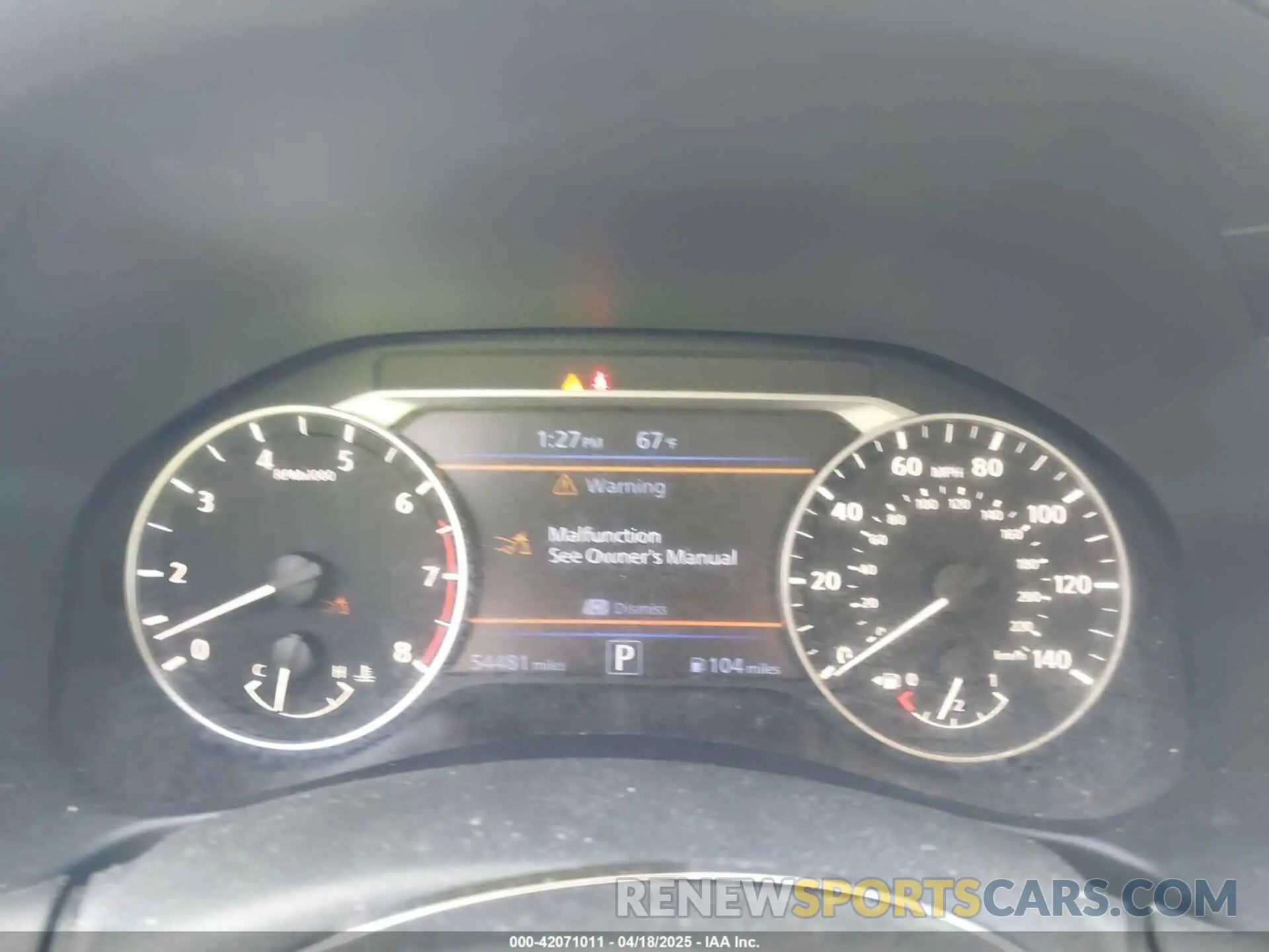 7 Photograph of a damaged car 1N4BL4DV9KC148460 NISSAN ALTIMA 2019