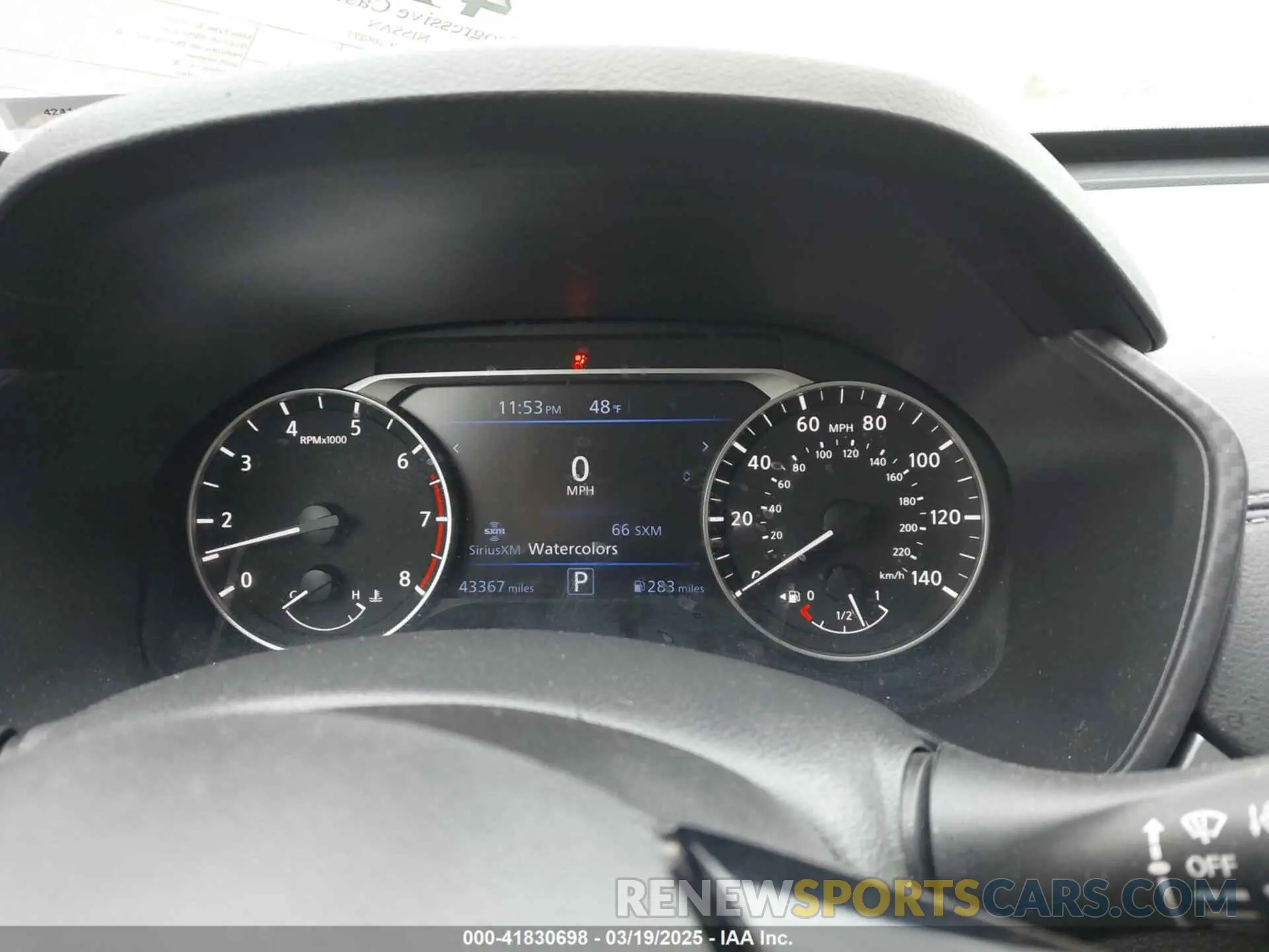 7 Photograph of a damaged car 1N4BL4DVXKC106377 NISSAN ALTIMA 2019