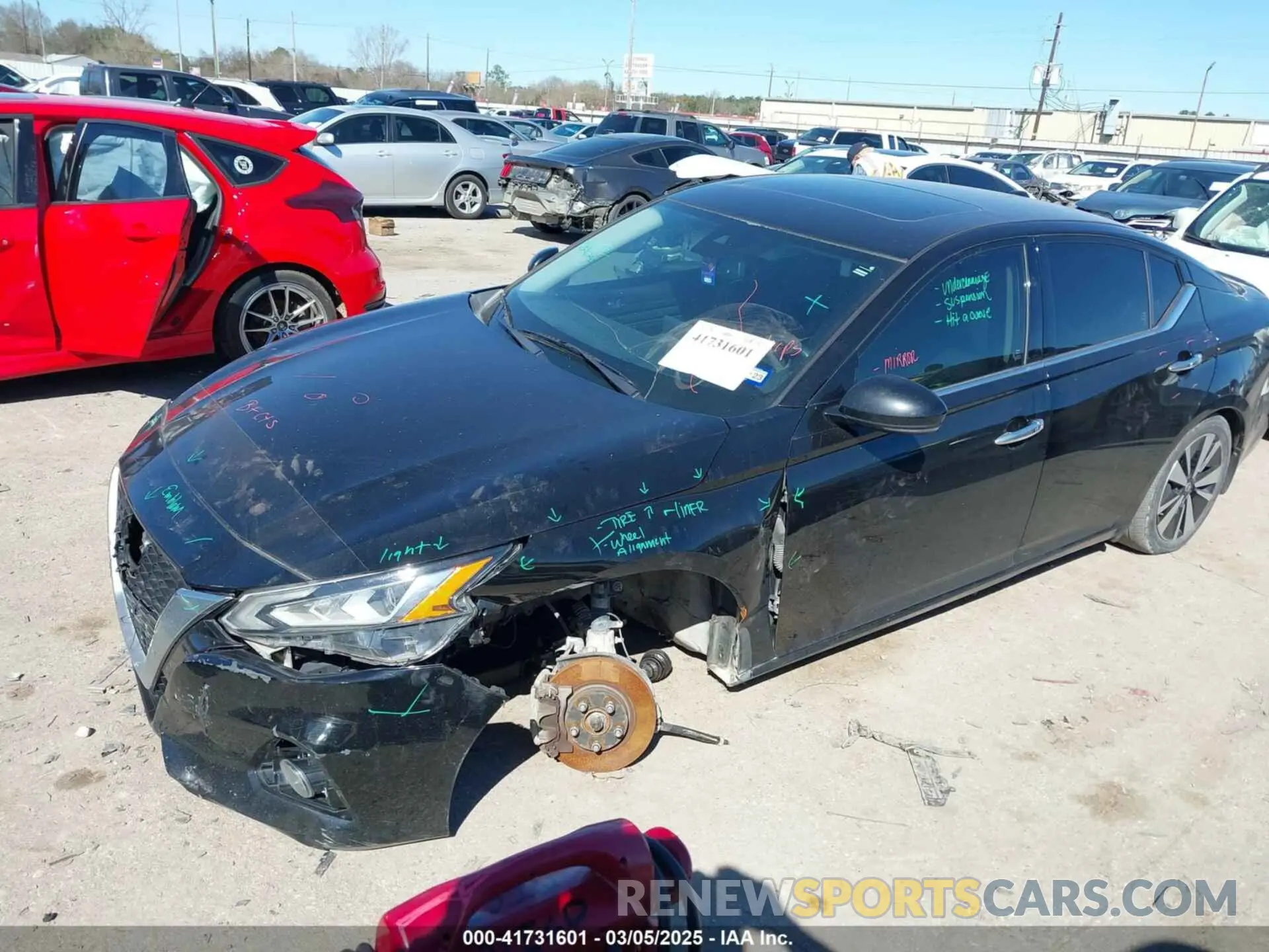 2 Photograph of a damaged car 1N4BL4DVXKN306325 NISSAN ALTIMA 2019