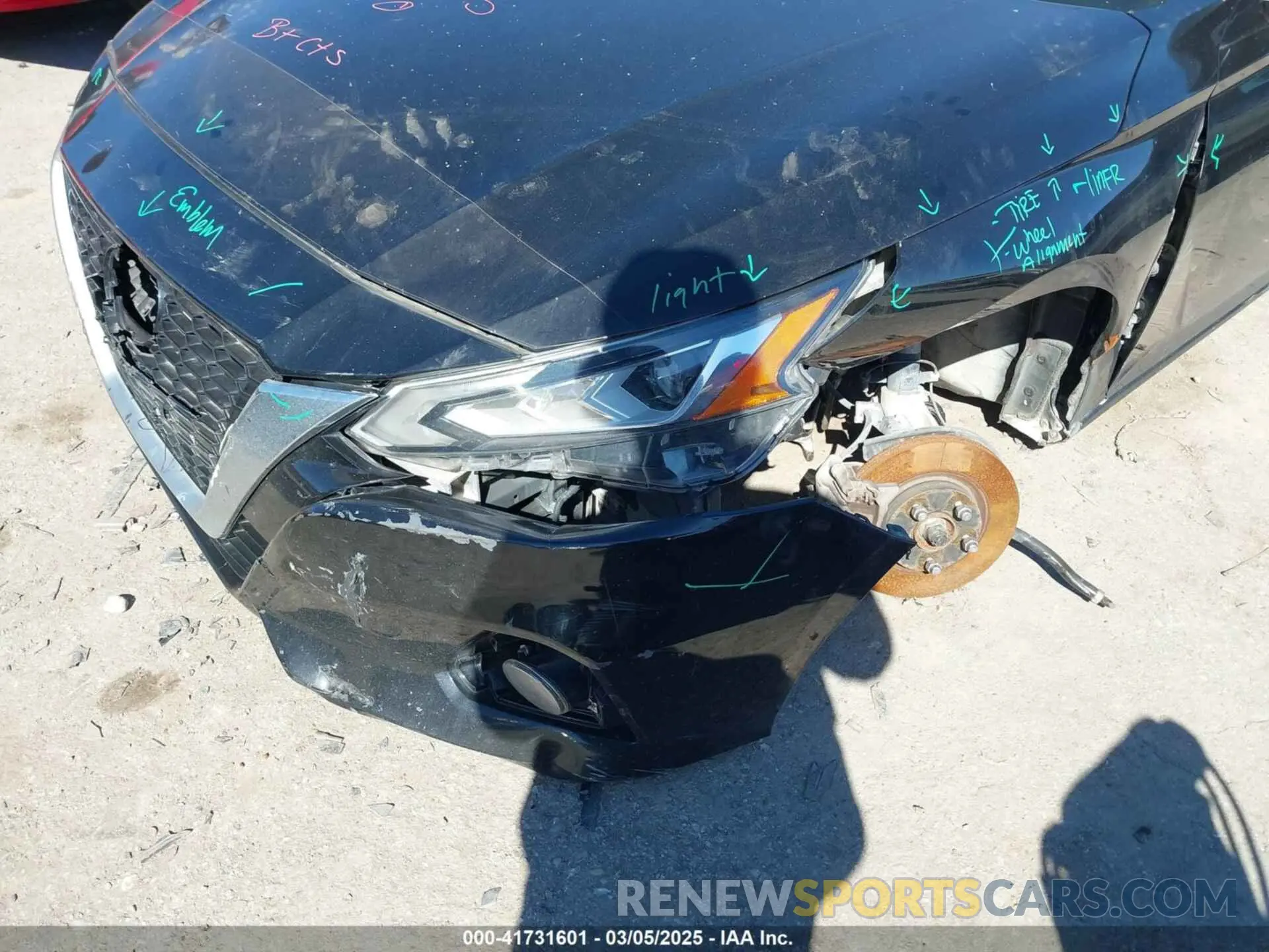 6 Photograph of a damaged car 1N4BL4DVXKN306325 NISSAN ALTIMA 2019