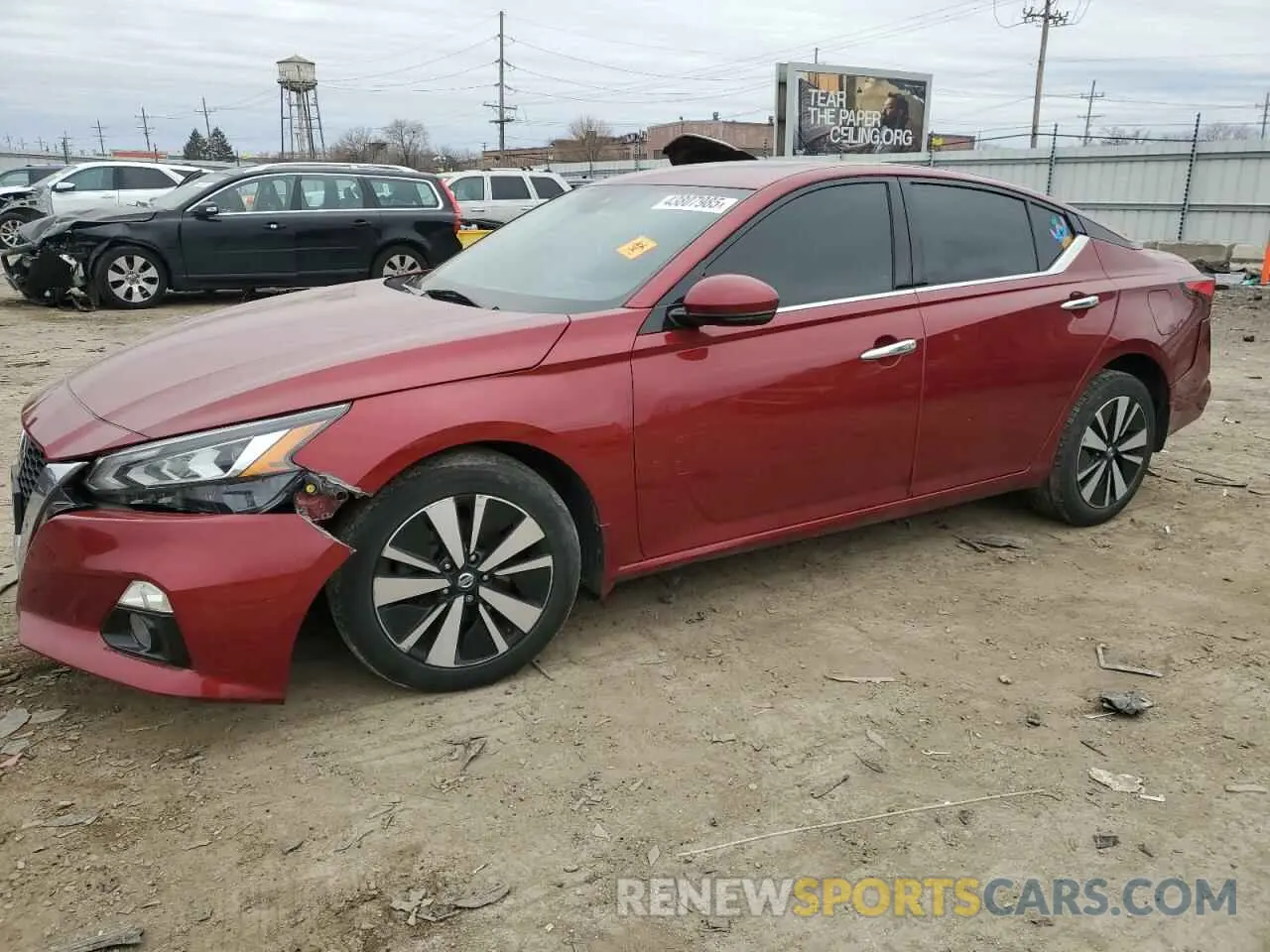 1 Photograph of a damaged car 1N4BL4DW0KC140515 NISSAN ALTIMA 2019