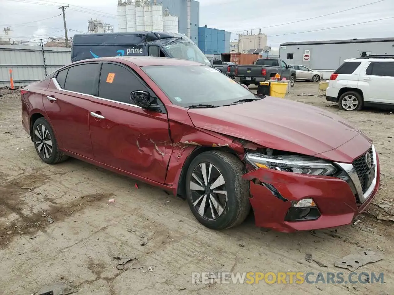 4 Photograph of a damaged car 1N4BL4DW0KC140515 NISSAN ALTIMA 2019