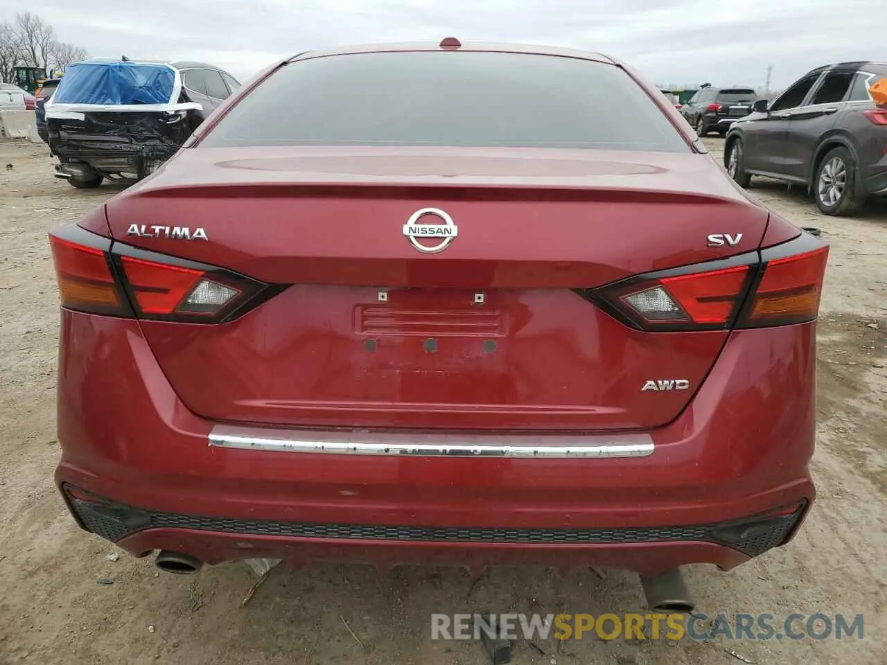 6 Photograph of a damaged car 1N4BL4DW0KC140515 NISSAN ALTIMA 2019