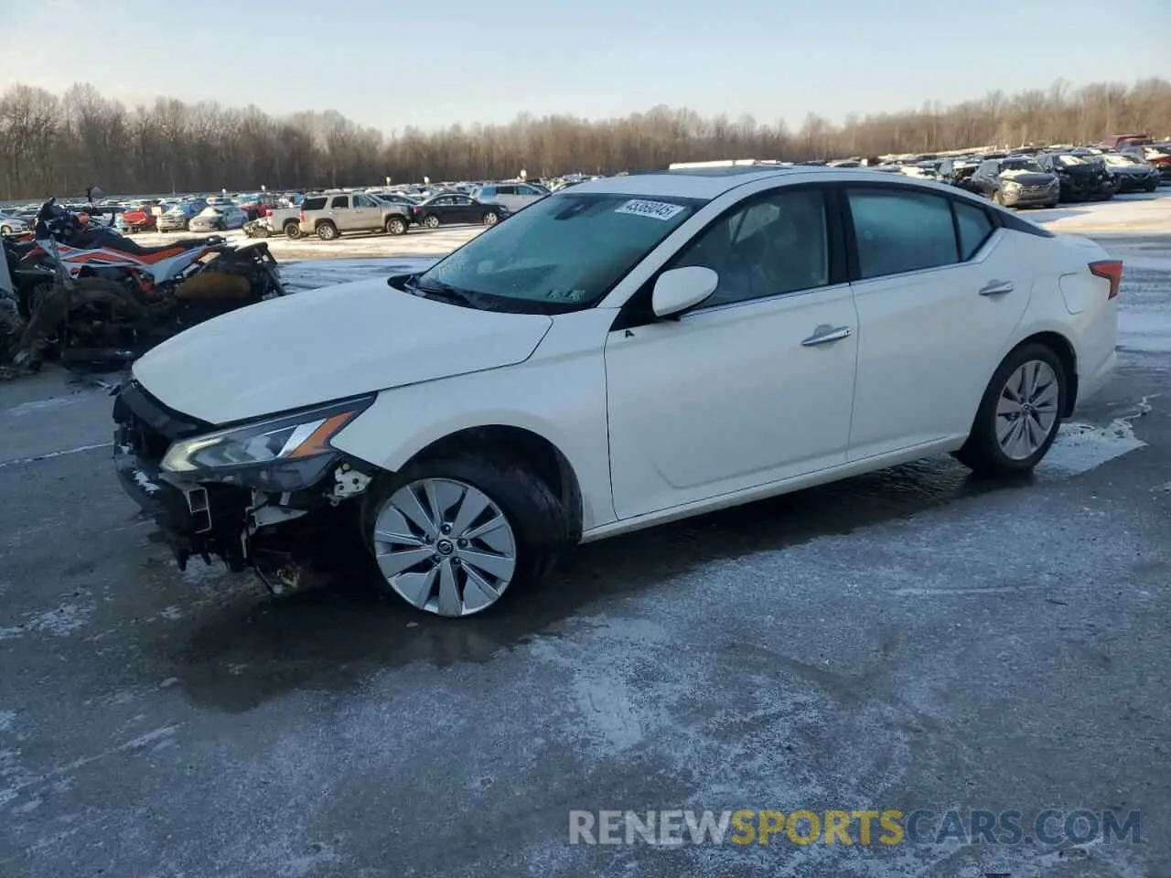 1 Photograph of a damaged car 1N4BL4DW1KC193420 NISSAN ALTIMA 2019