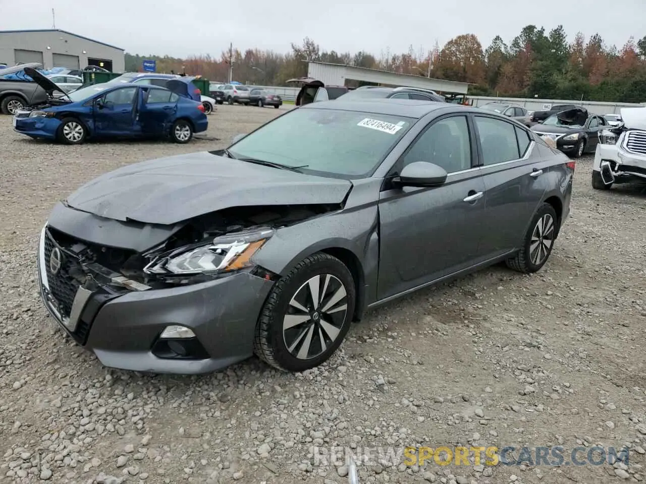 1 Photograph of a damaged car 1N4BL4DW4KC208492 NISSAN ALTIMA 2019