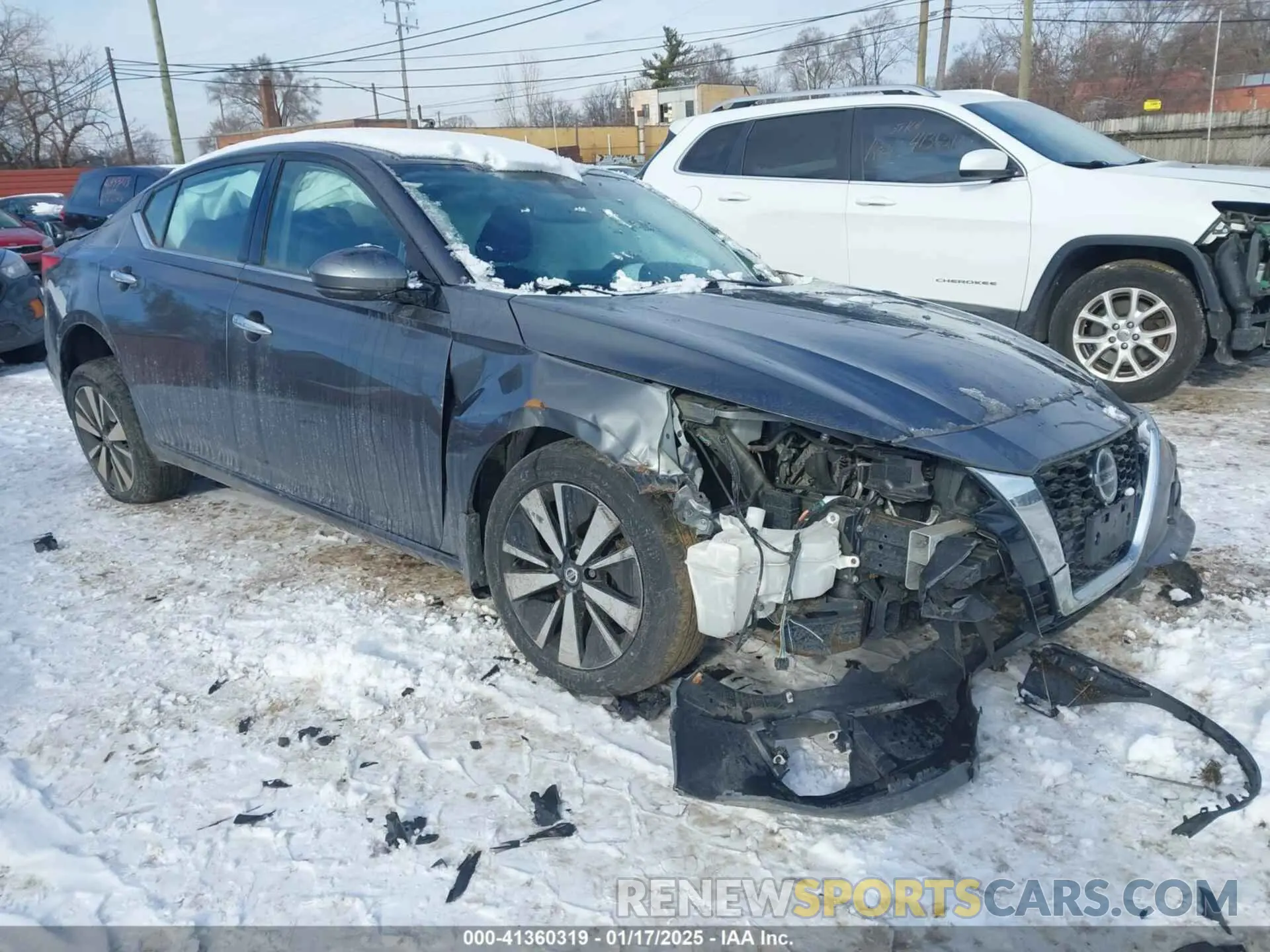 1 Photograph of a damaged car 1N4BL4DW5KN319234 NISSAN ALTIMA 2019